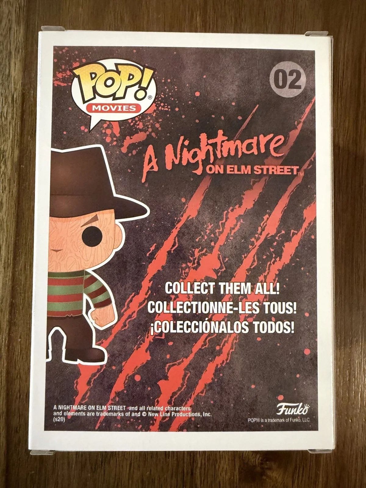 Robert Englund ‘A Nightmare On Elm Street’ Signed Funko Pop ‘Freddy’ Beckett, изображение 3