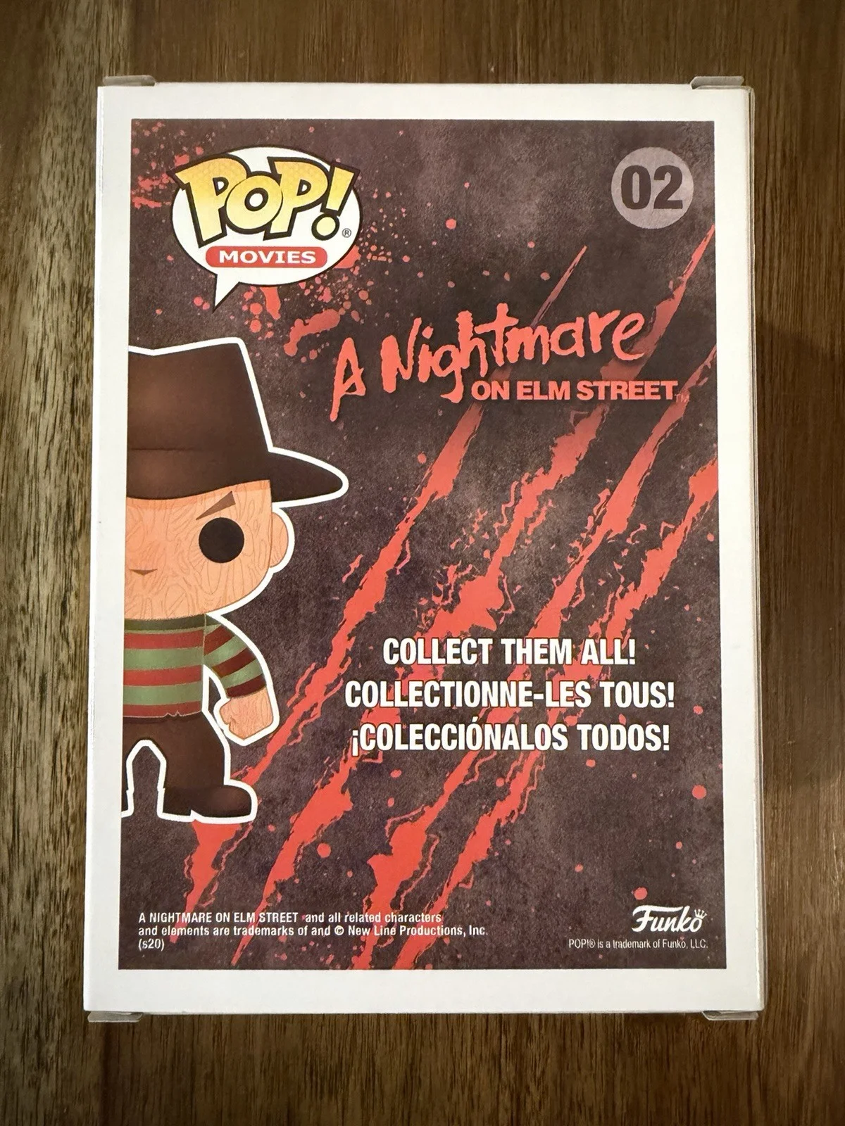 Robert Englund ‘A Nightmare On Elm Street’ Signed Funko Pop ‘Freddy’ Beckett, изображение 3