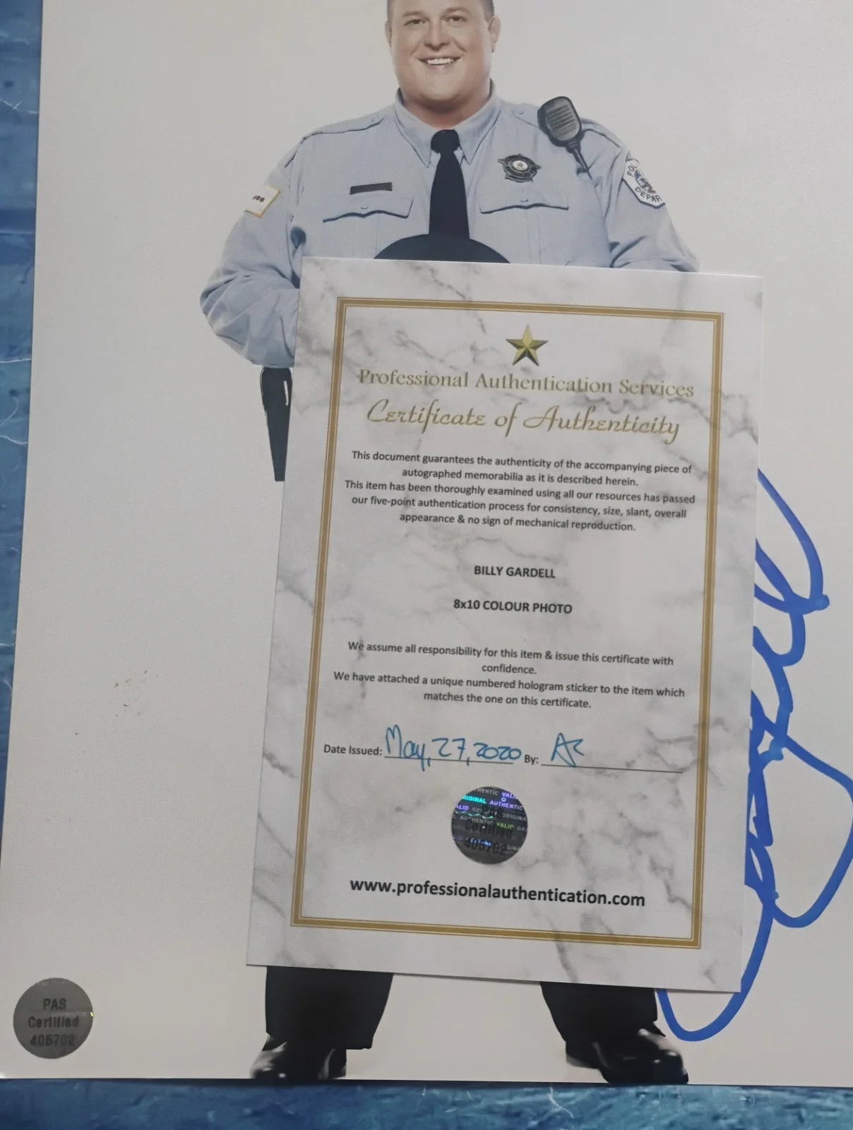 Billy Gardell Hand Signed Autograph 8x10 Photo COA Mike & Molly NO US TARIFFS, изображение 4