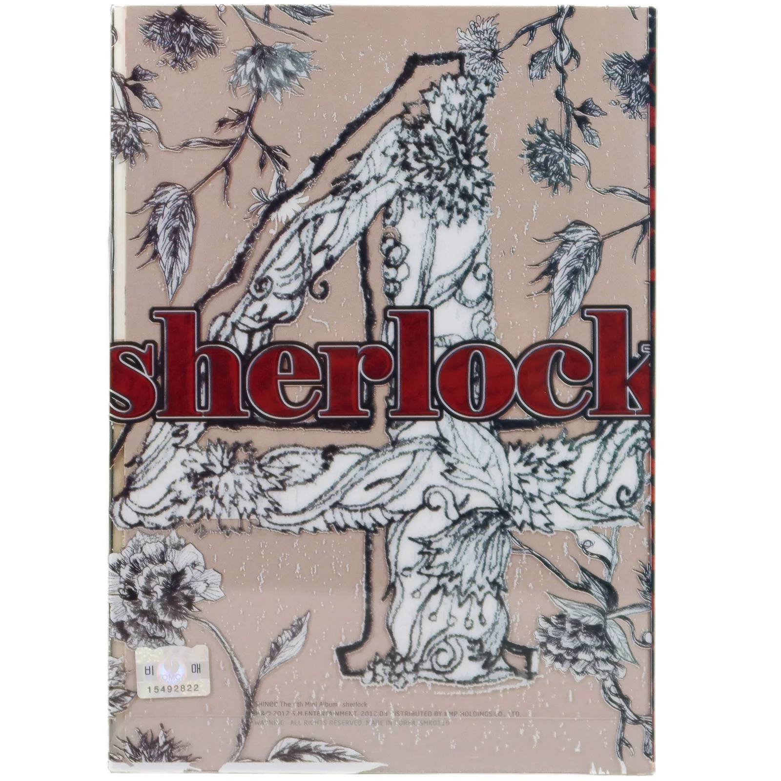 Shinee - Sherlock The 4th Mini Album Signed CD Album Promo 2012, изображение 2