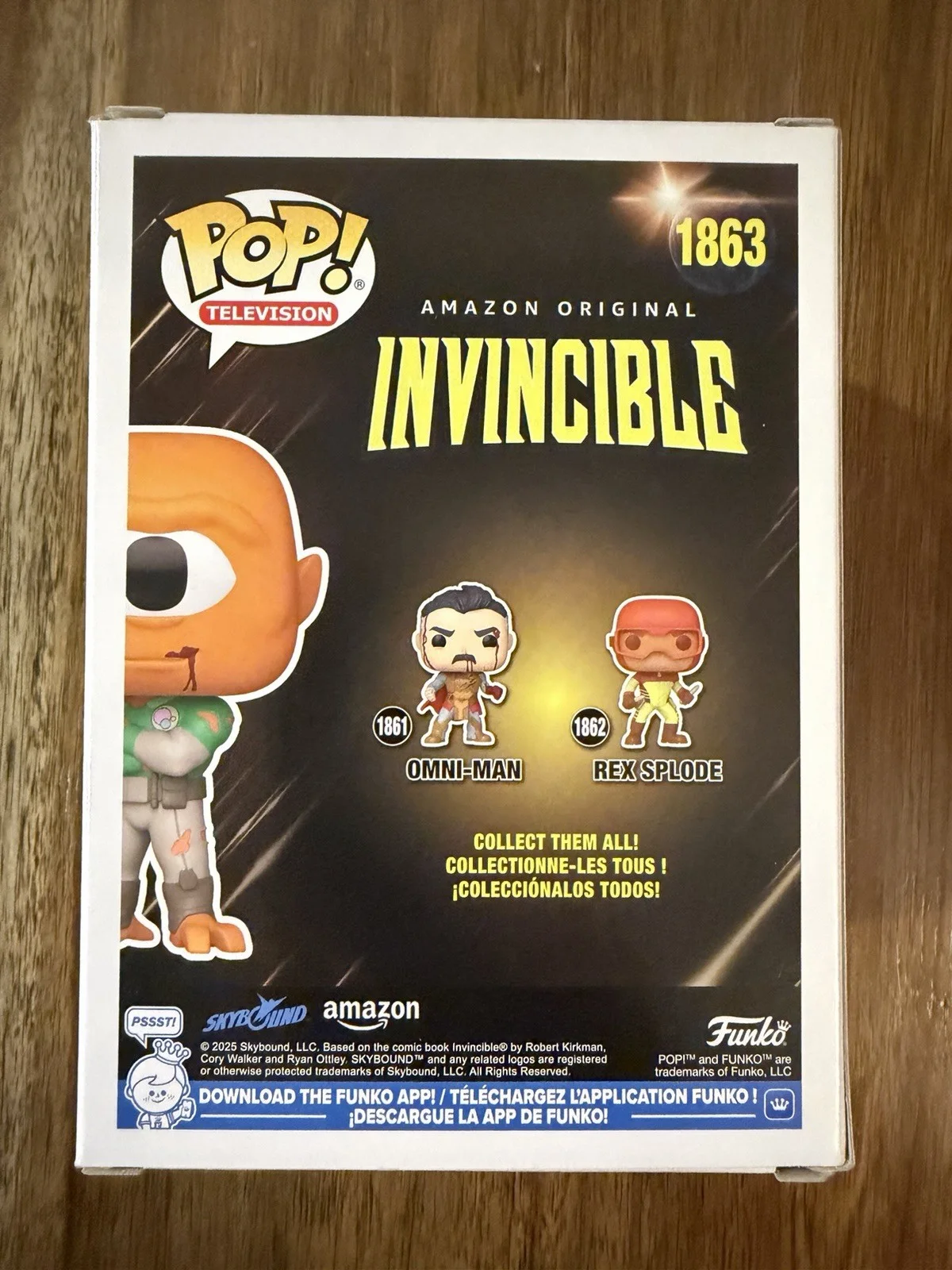 Seth Rogen ‘Invincible’ Signed Funko Pop ‘Allen’ Beckett, image 3