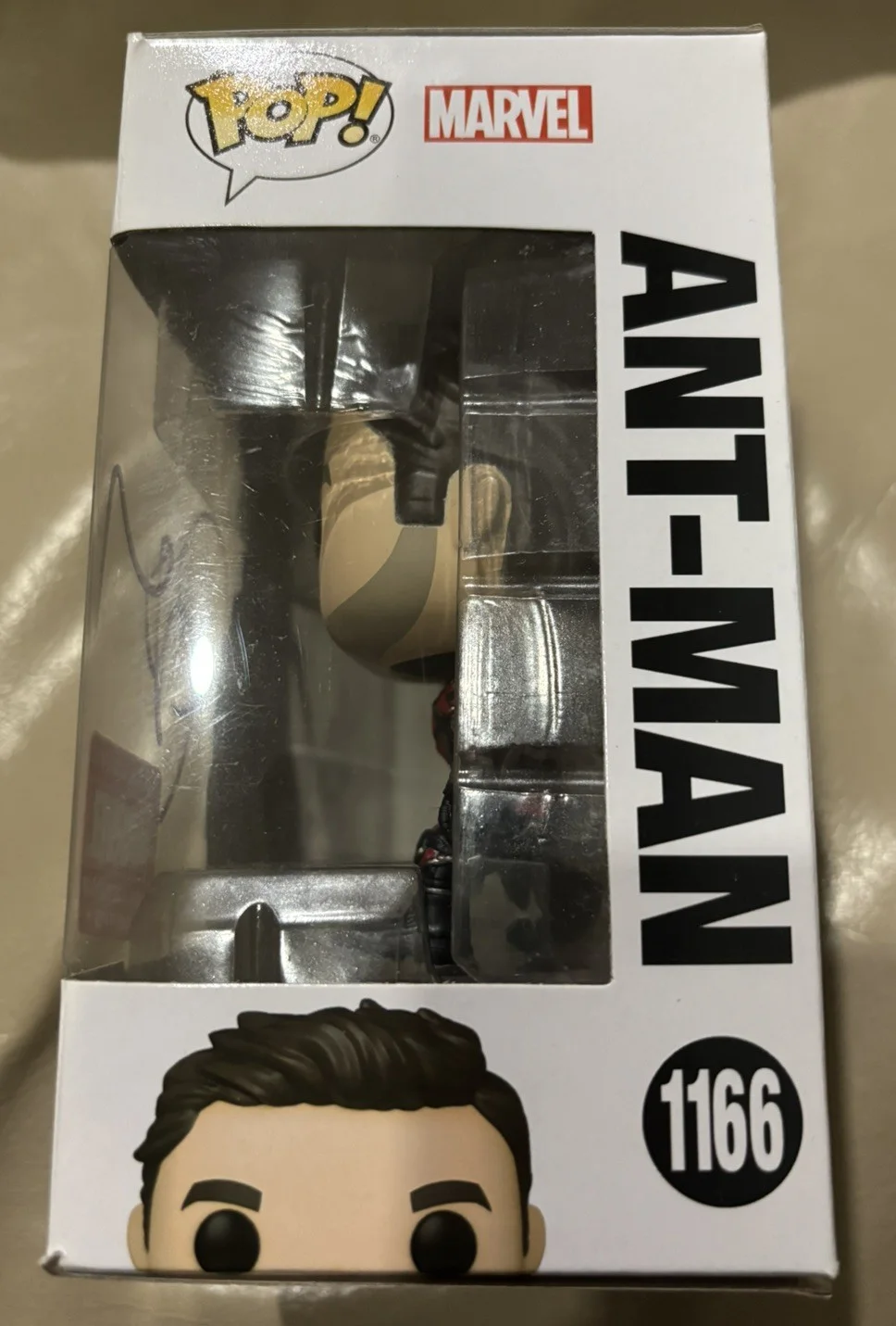 Paul Rudd — Ant-Man Funko Pop Signed by Paul Rudd with Exact Proof (Avengers Quantumania), изображение 3