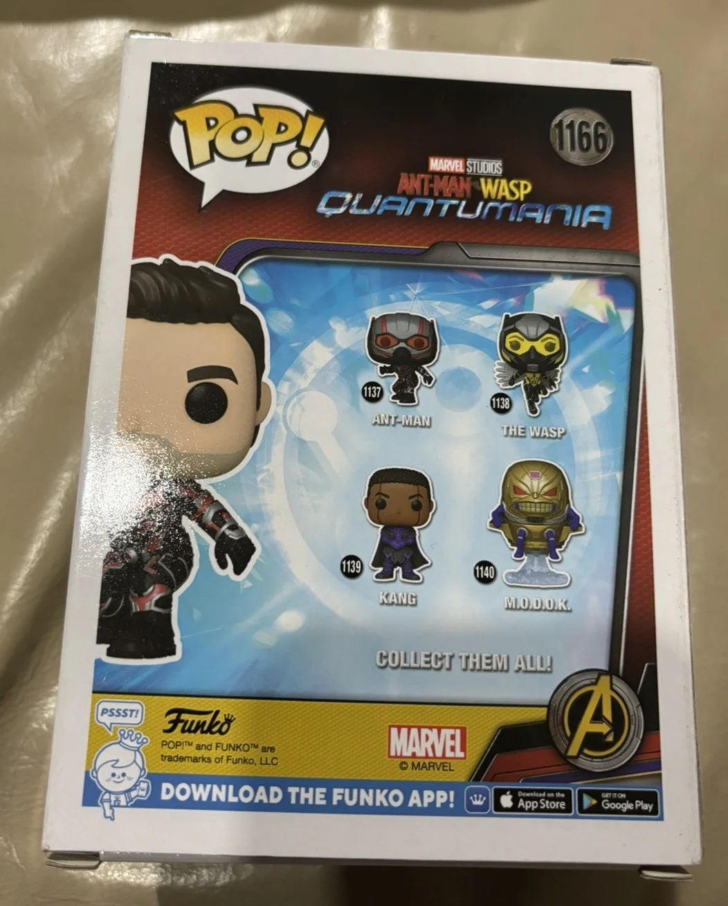Paul Rudd — Ant-Man Funko Pop Signed by Paul Rudd with Exact Proof (Avengers Quantumania), изображение 4