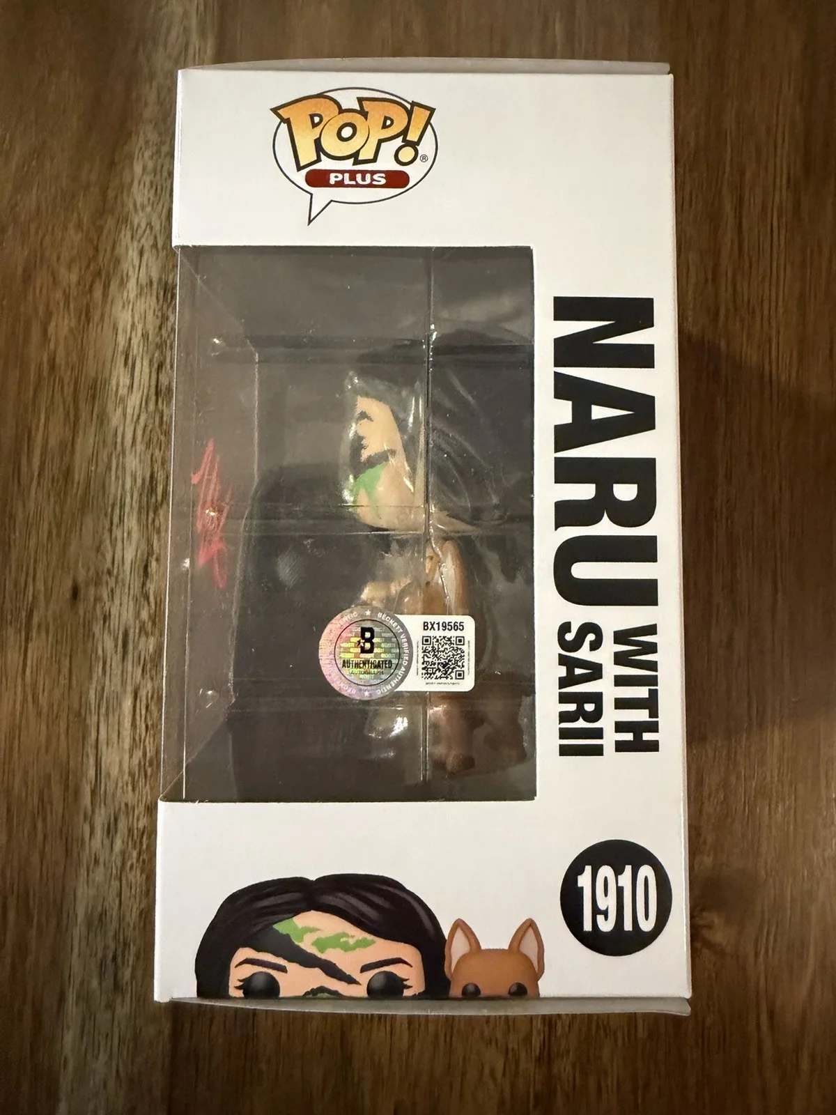 Amber Midthunder ‘Prey’ Signed Funko Pop ‘Naru’ Beckett, image 2