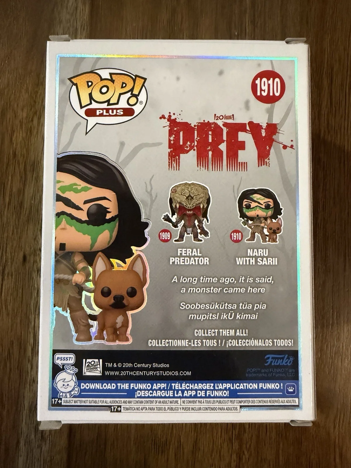 Amber Midthunder ‘Prey’ Signed Funko Pop ‘Naru’ Beckett, image 3