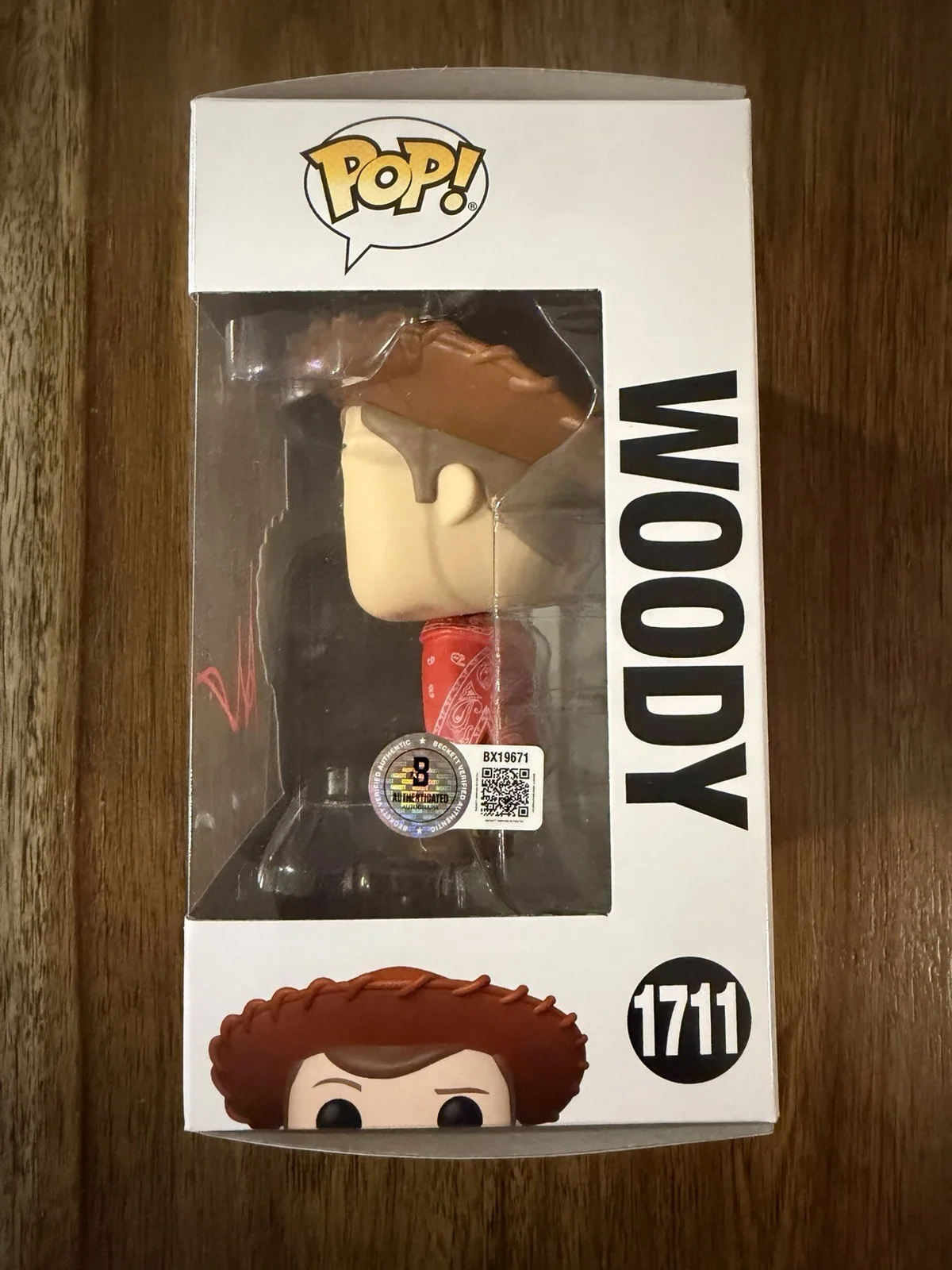 Andrew Stanton ‘Toy Story 5’ Movie Director Signed Funko Pop Beckett Five, изображение 2