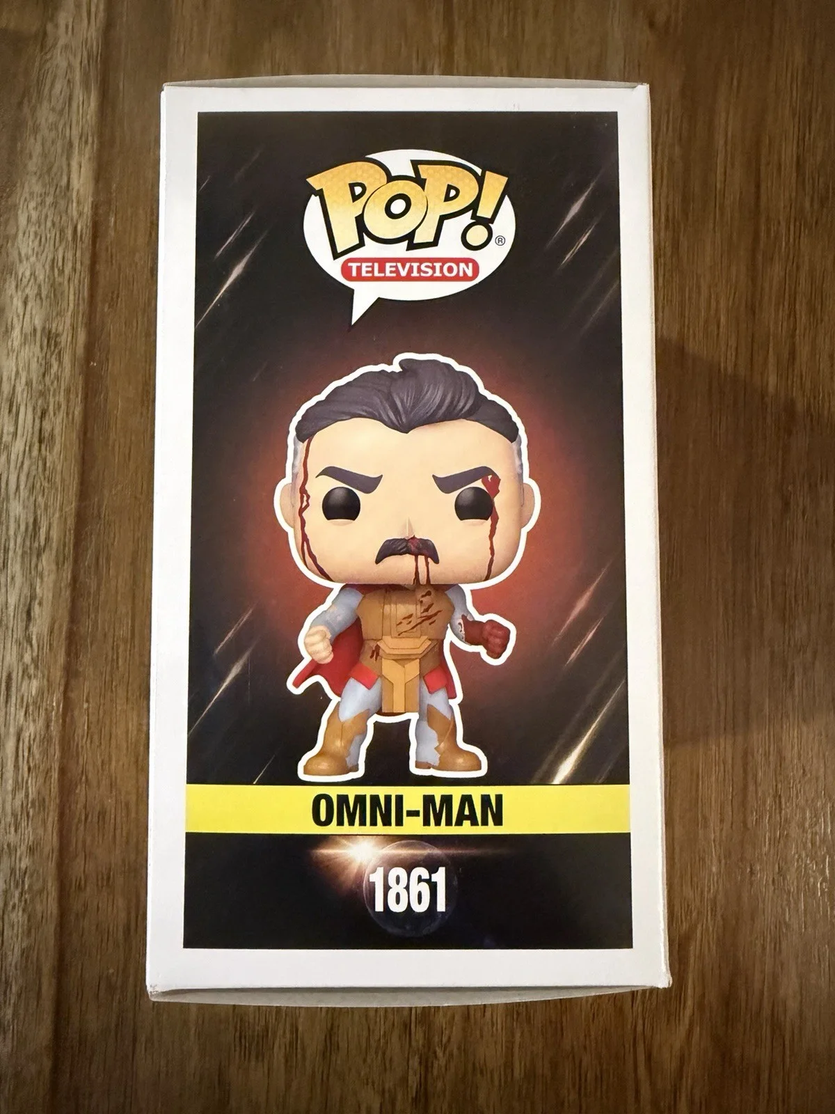 Robert Kirkman ‘Invincible’ Creator Signed Funko Pop ‘Omni-Man’ Beckett, image 4