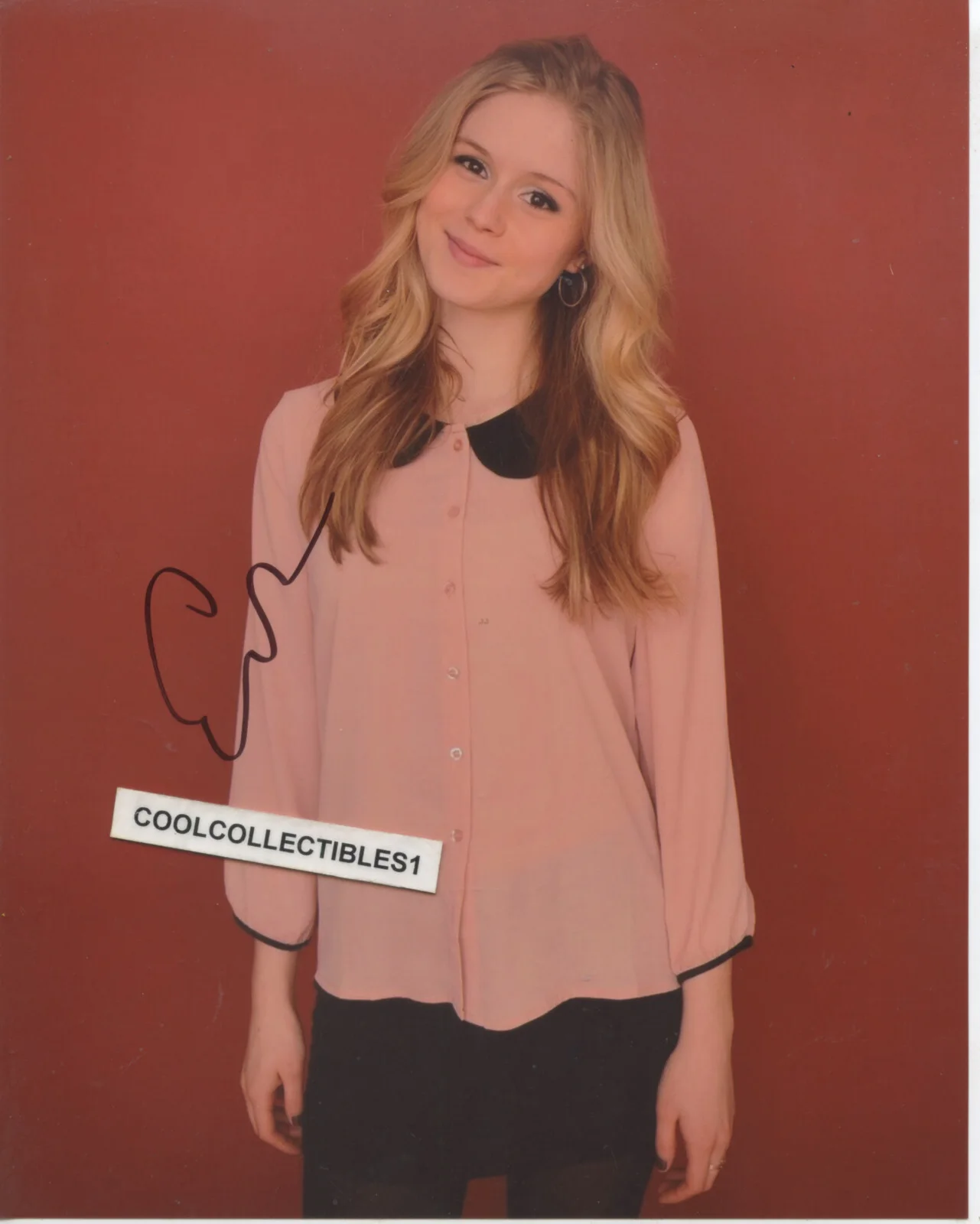 ERIN MORIARTY — ERIN MORIARTY "THE BOYS" IN PERSON SIGNED 8X10 COLOR PHOTO 2 COA "PROOF"