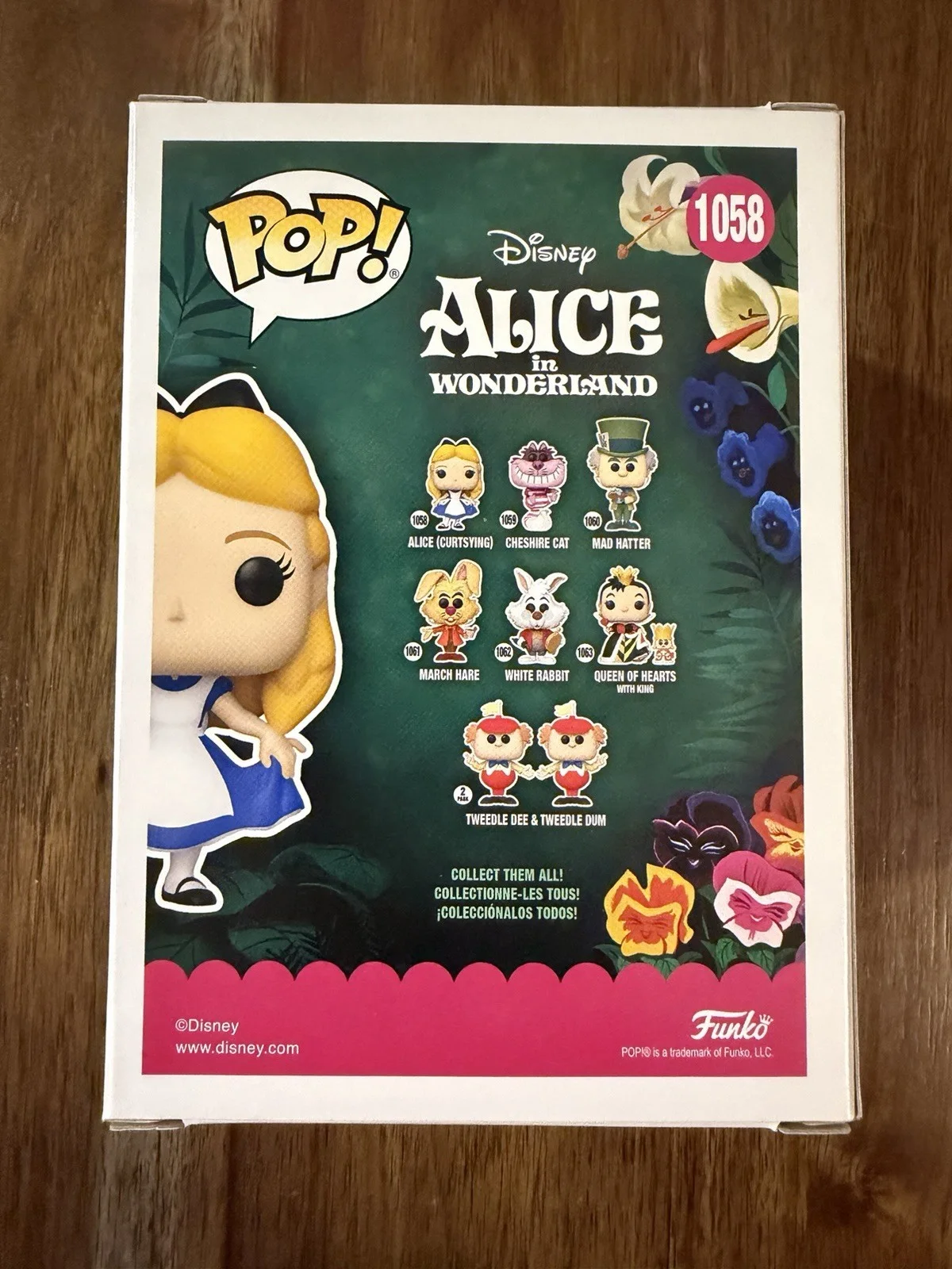 Mia Wasikowska ‘Alice In Wonderland’ Signed Funko Pop ‘Alice’ Beckett, изображение 3