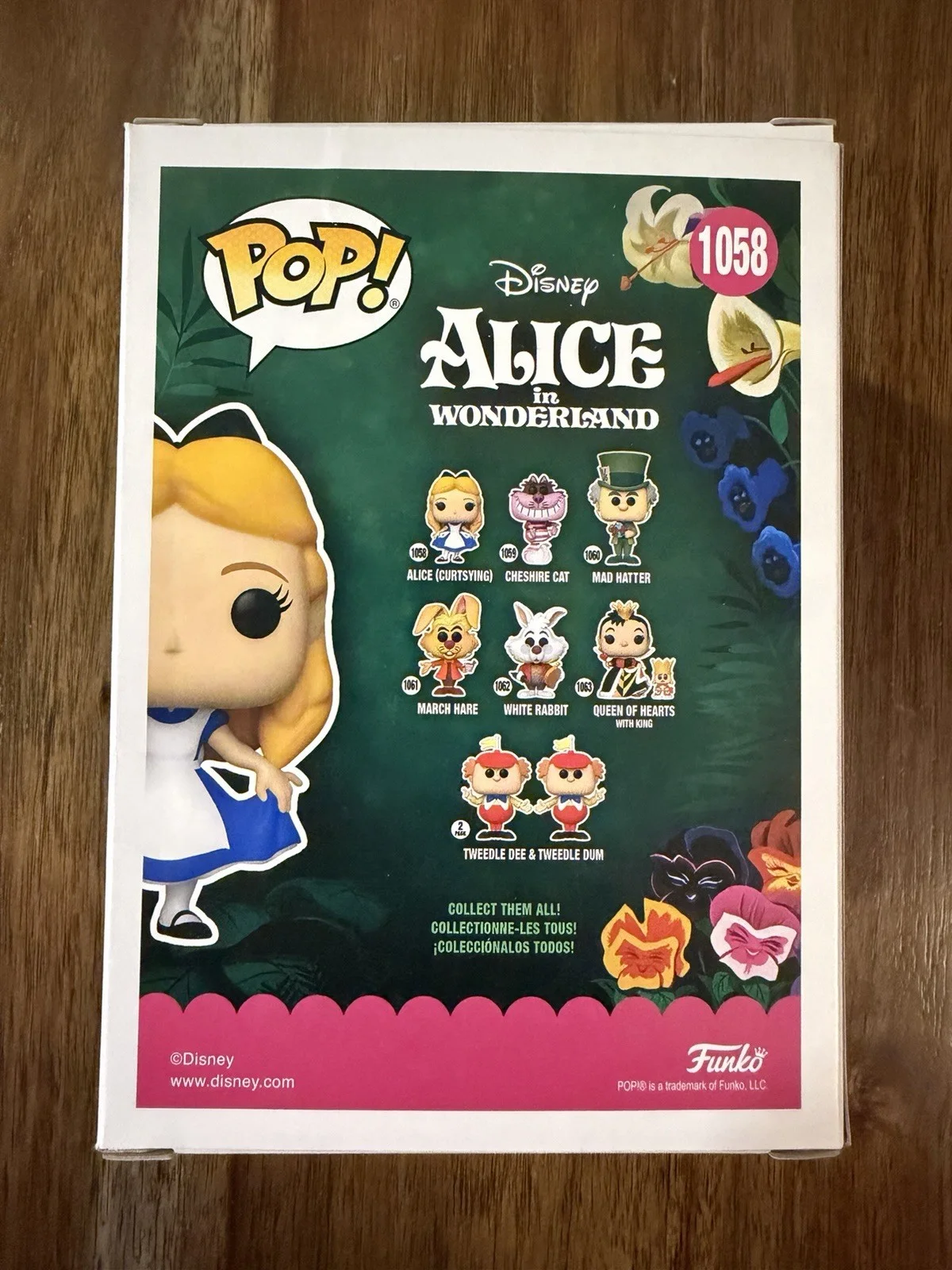 Mia Wasikowska ‘Alice In Wonderland’ Signed Funko Pop ‘Alice’ Beckett, изображение 3