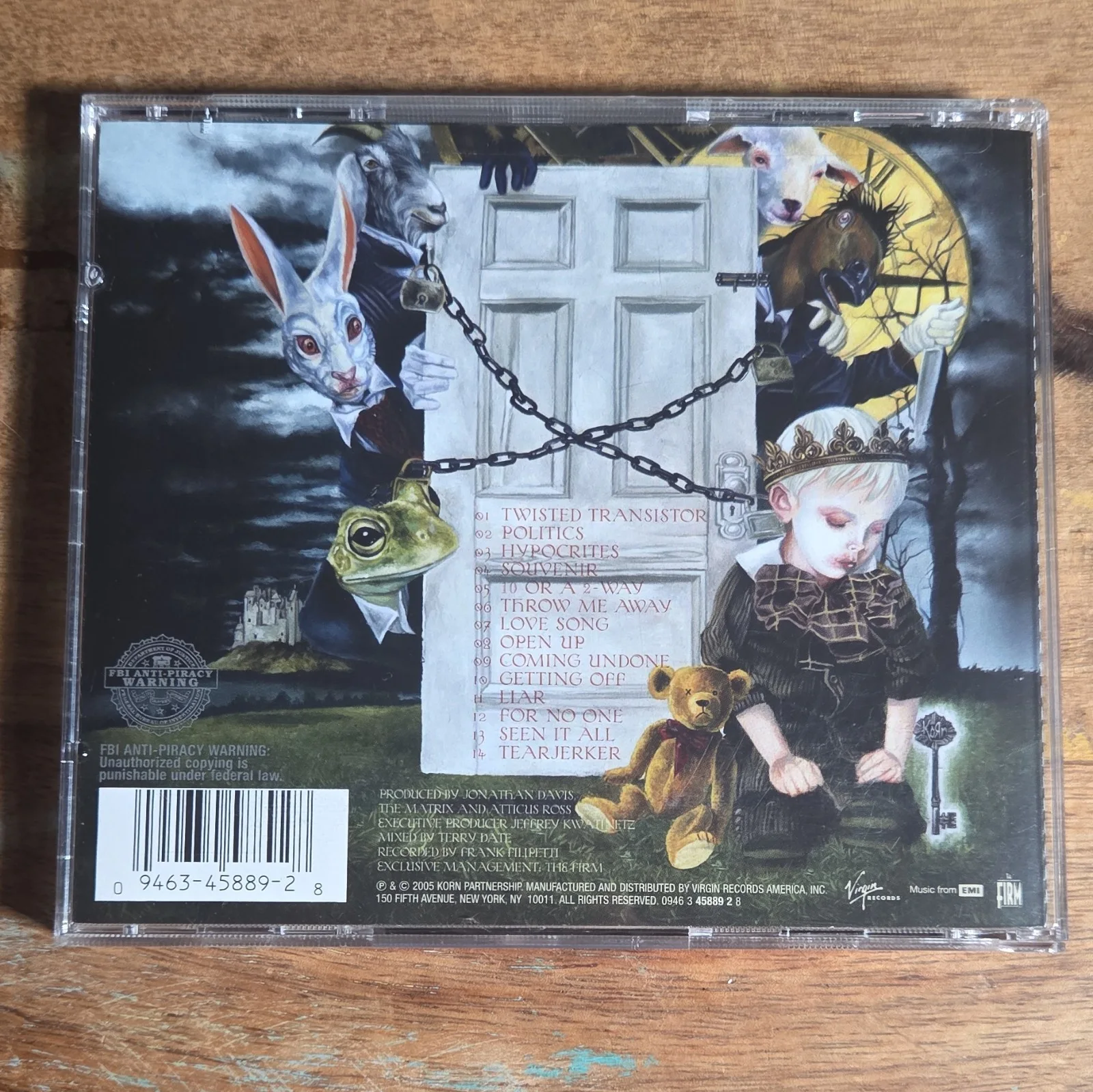 Korn See You On The Other Side Autographed CD & Booklet Original Signed, изображение 2
