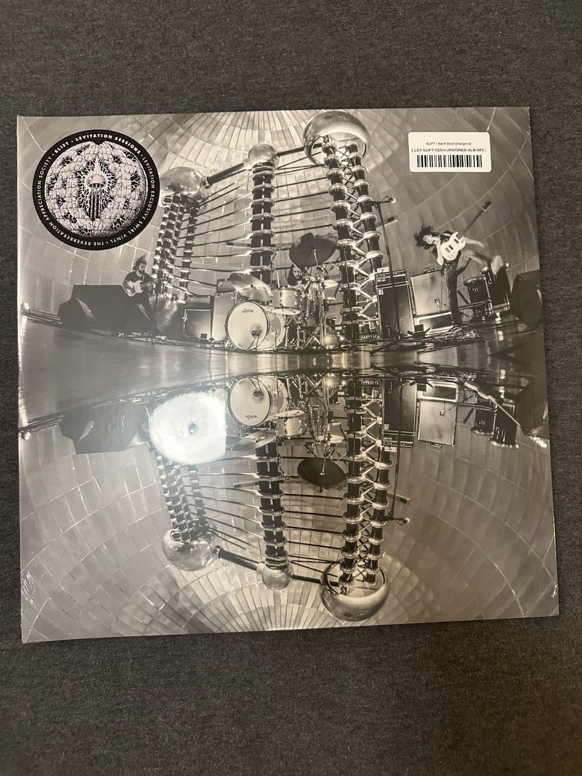 Slift vinyl Cover signed Levitation Sessions Ummon Limited Edition Swirl Vinyl, image 4