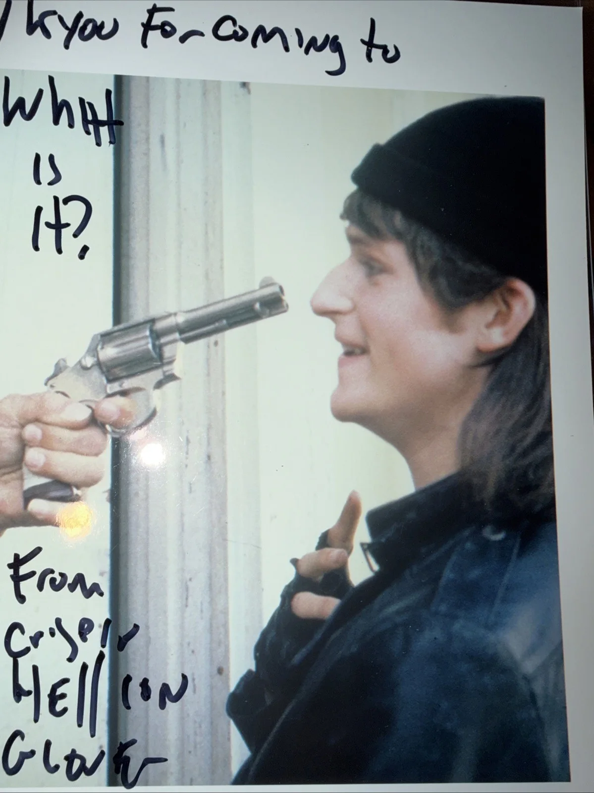 CRISPIN GLOVER Back To The Future actor signed 8x10 photo, image 4