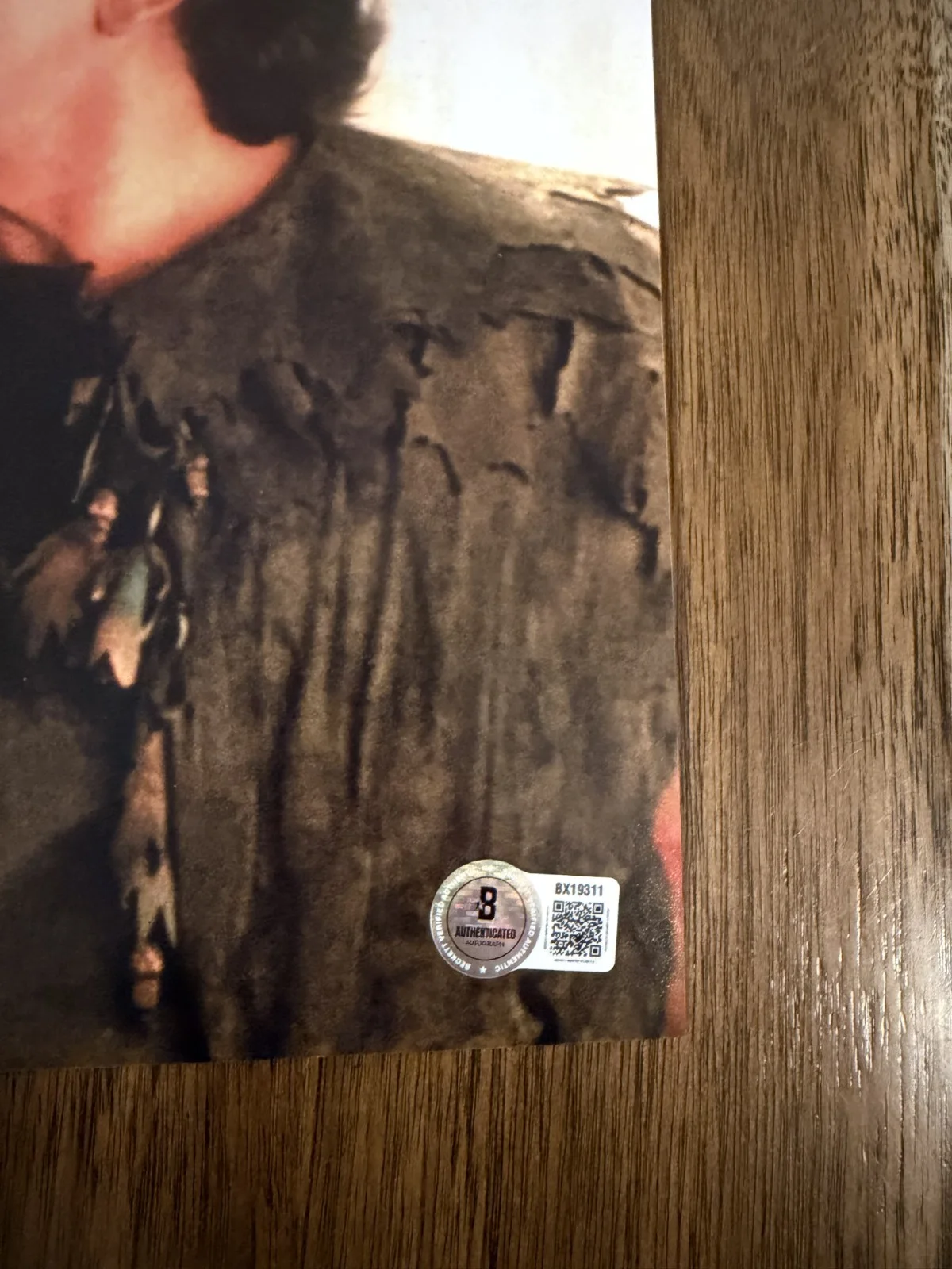 Dustin Hoffman ‘Hook’ Signed 11x14 Photo ‘Captain Hook’ Beckett, image 2