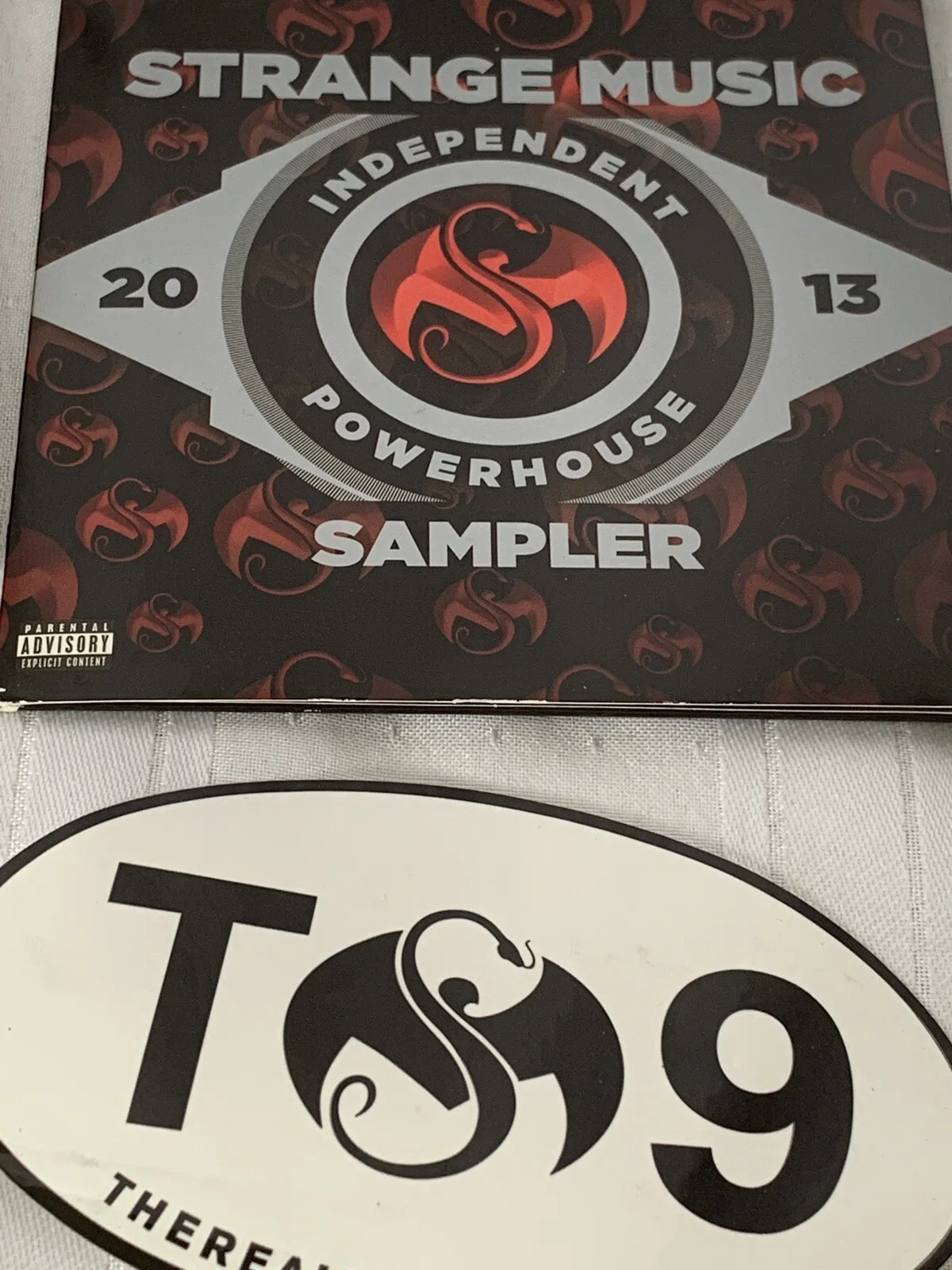 Lot of 4 Tech N9NE CDs 2 AUTOGRAPHED Sampler and Stickers Strange Music RARE, изображение 4