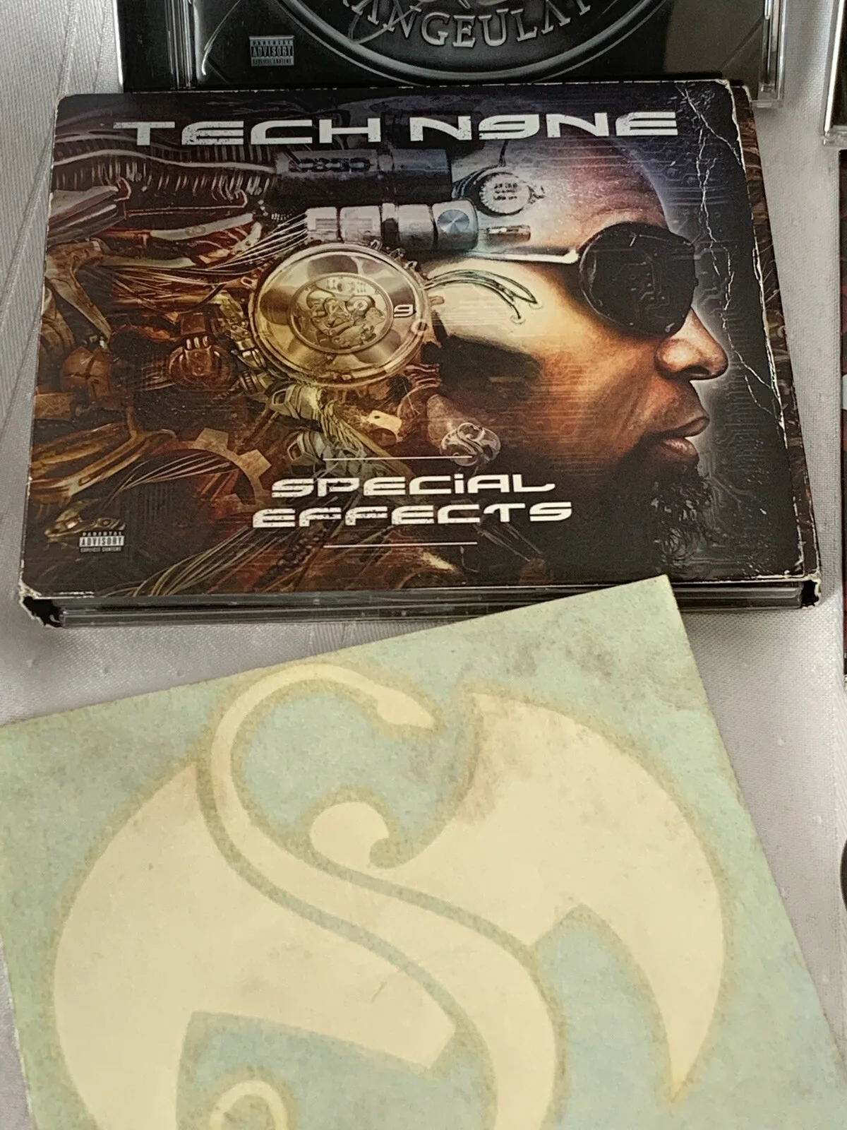 Lot of 4 Tech N9NE CDs 2 AUTOGRAPHED Sampler and Stickers Strange Music RARE, изображение 5