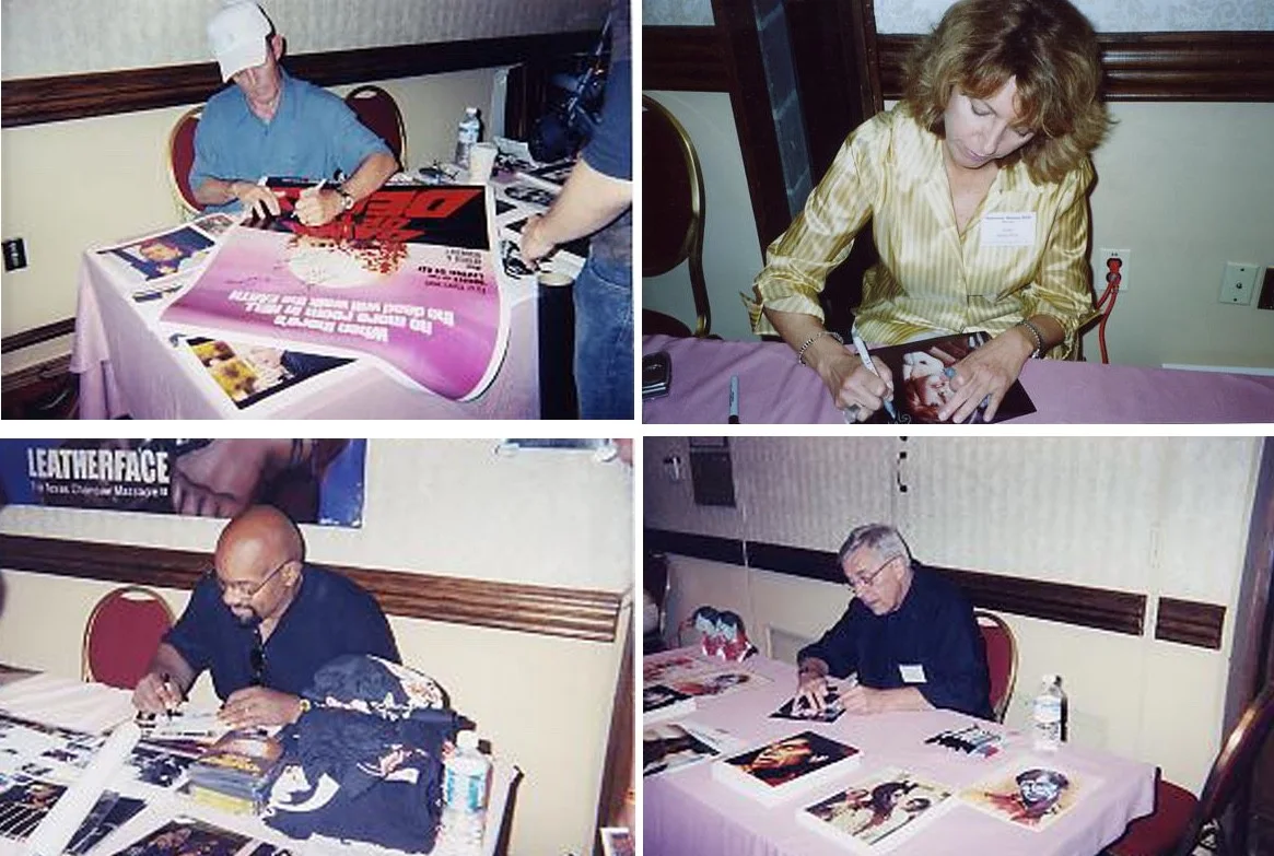 Cast — DAWN OF THE DEAD photo cast signed by KEN FOREE, DAVID EMGE, GAYLEN ROSS horror, изображение 2