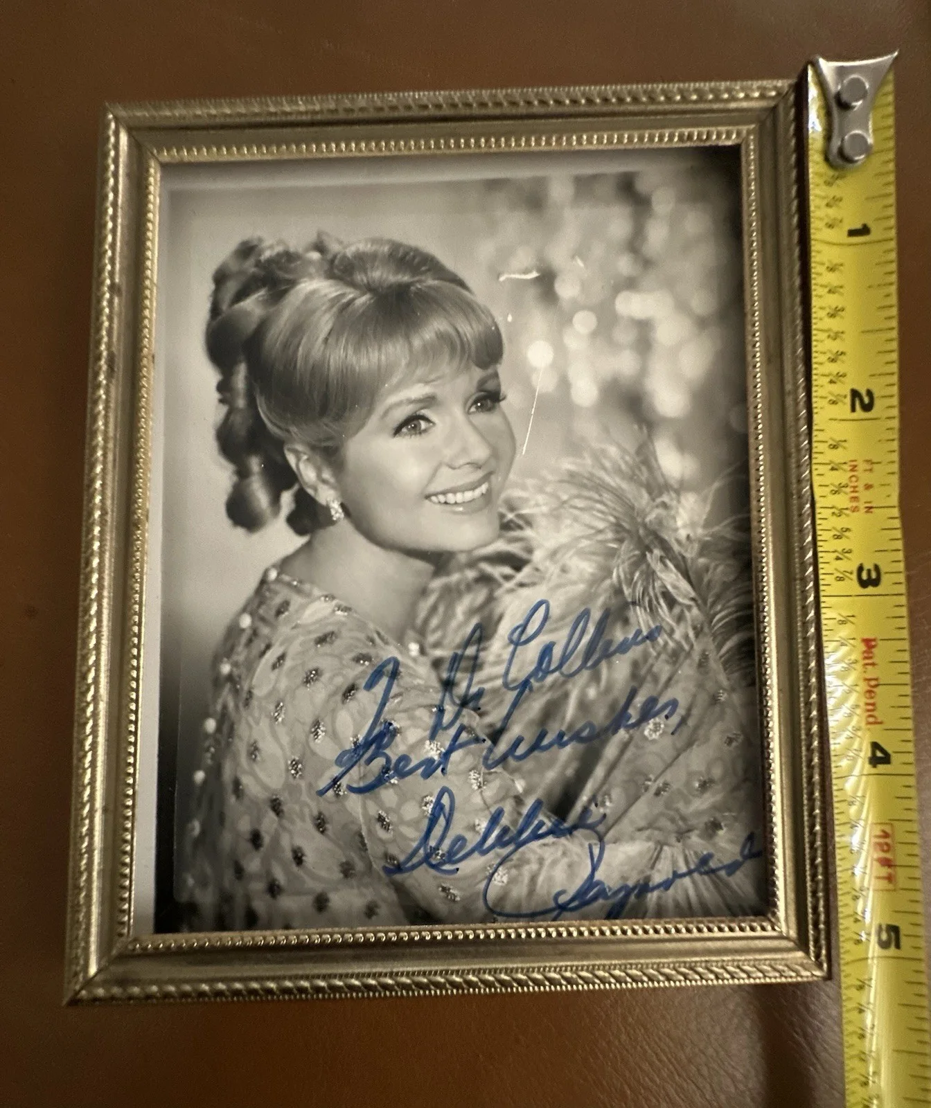 Lovely DEBBIE REYNOLDS Signed Photo 3.5”X4.5”, изображение 3