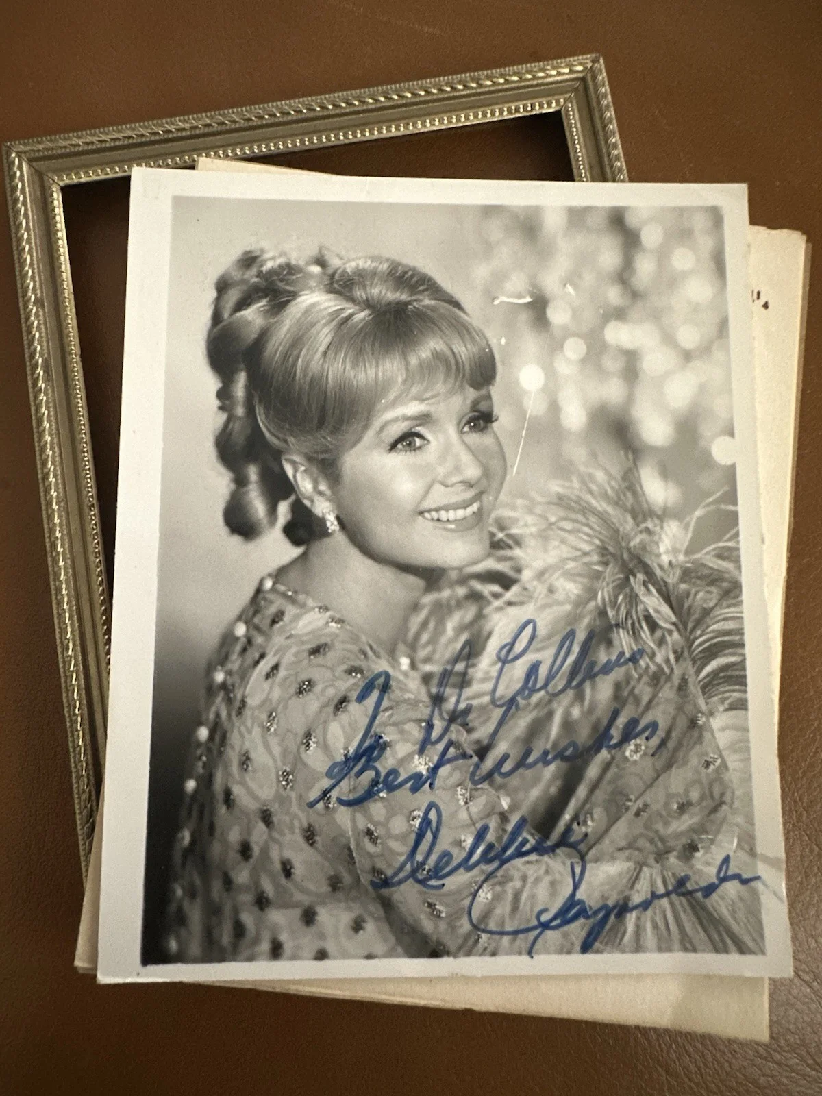 Lovely DEBBIE REYNOLDS Signed Photo 3.5”X4.5”, изображение 4