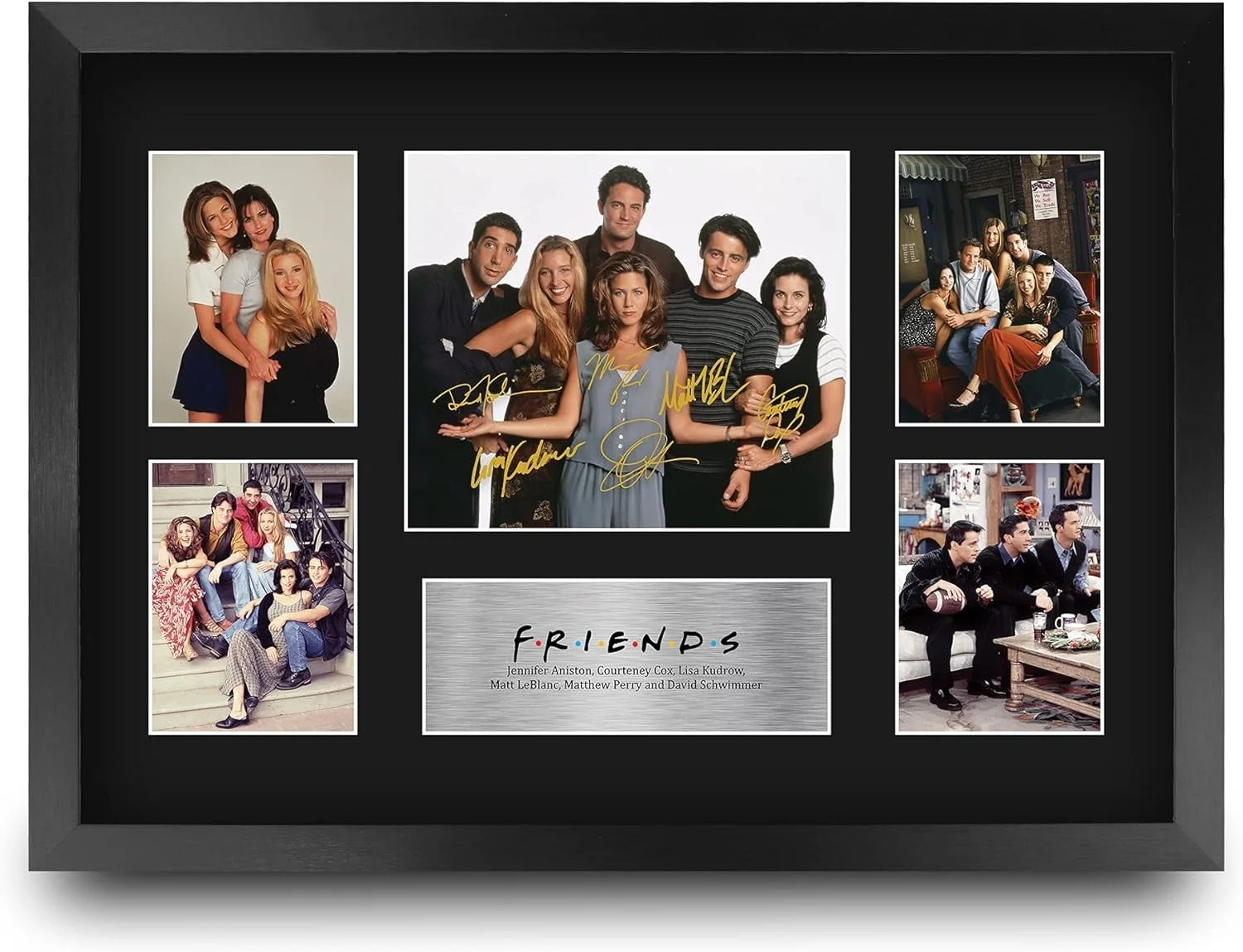 Friends Cast 16x12 Framed Photo Display TV Memorabilia Gift, изображение 3
