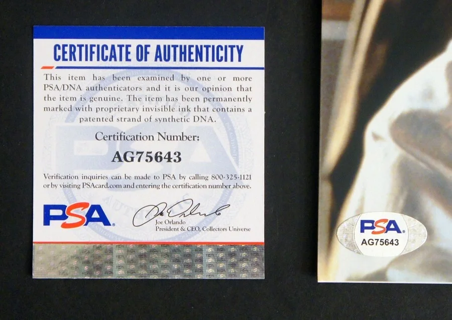 Tom Cruise — *PSA/DNA Cert* Tom Cruise 8x10 Photo in JERRY MAGUIRE ("Show Me the Money!"), изображение 3