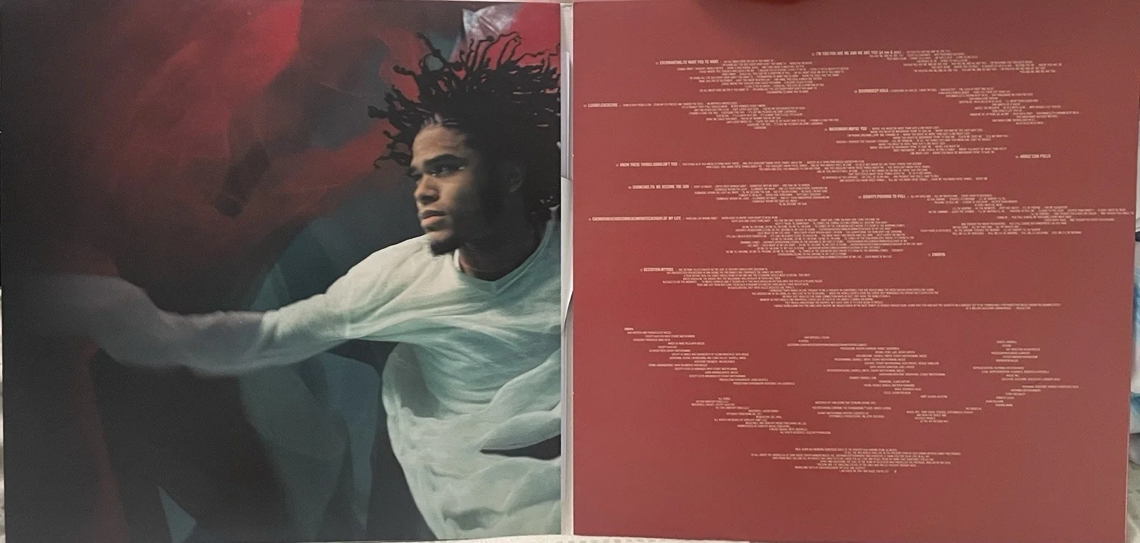 MAXWELL Signed Autographed EMBRYA Vinyl LP 20th Anniversary White Colored 2LP, image 4