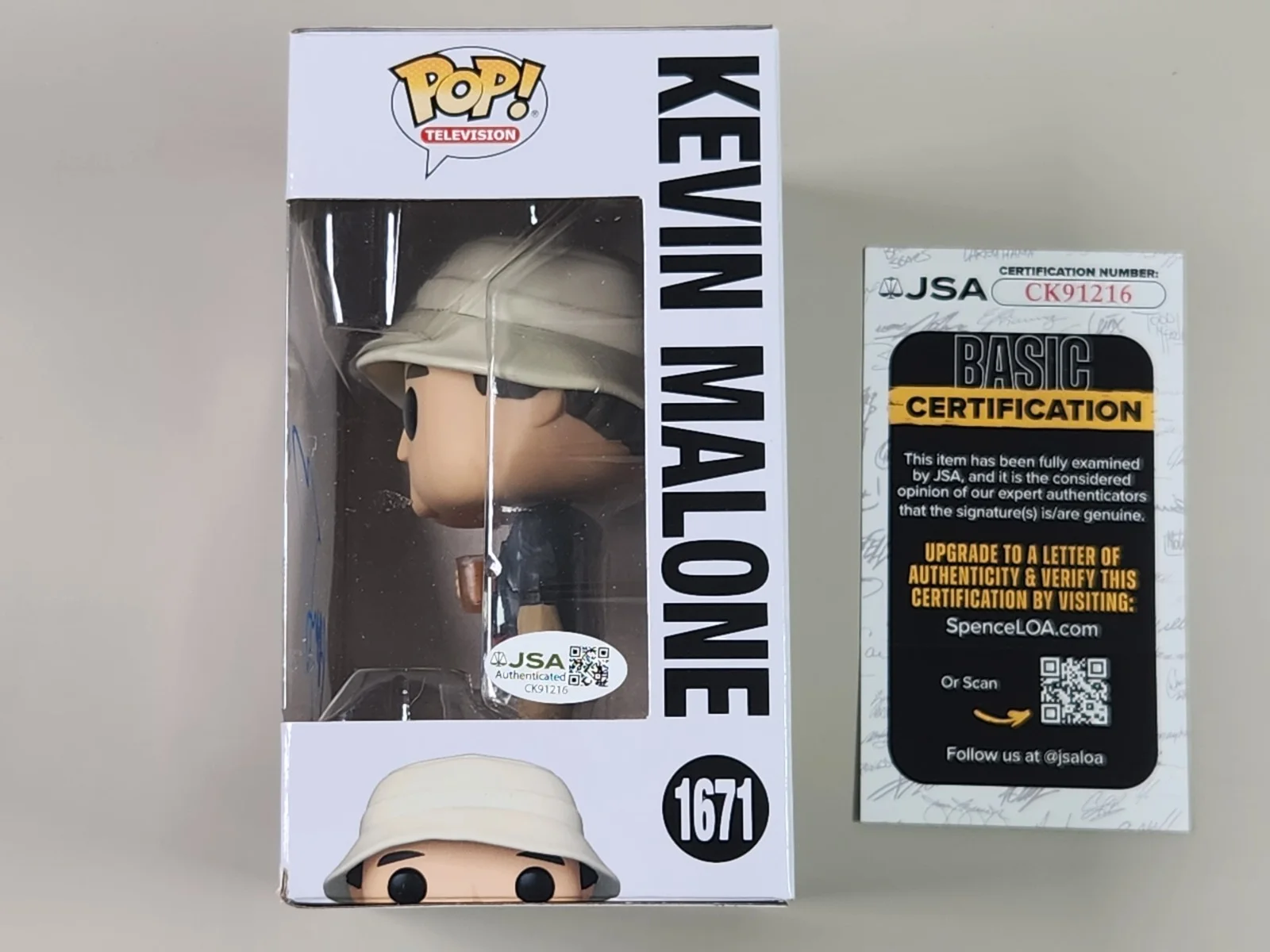 Brian Baumgartner — JSA Brian Baumgartner Signed Kevin Malone Funko POP! 1671 The Office, image 4