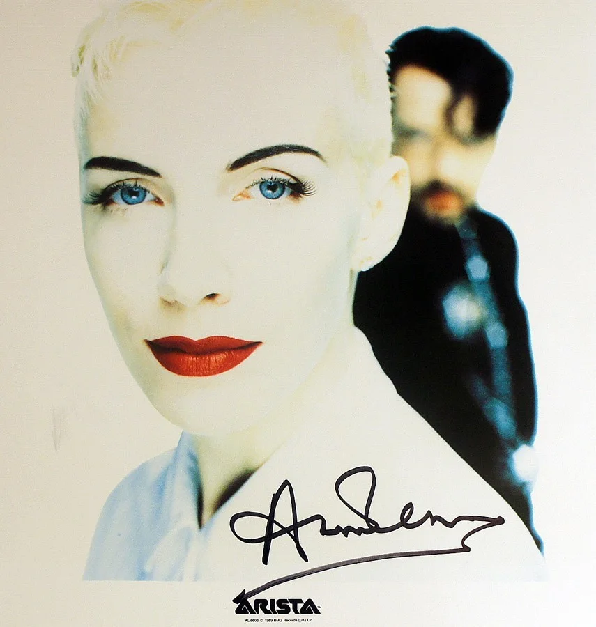 Beckett COA - ANNIE LENNOX SIGNED Insert + New Vinyl - We Too Are One Eurythmics, image 4