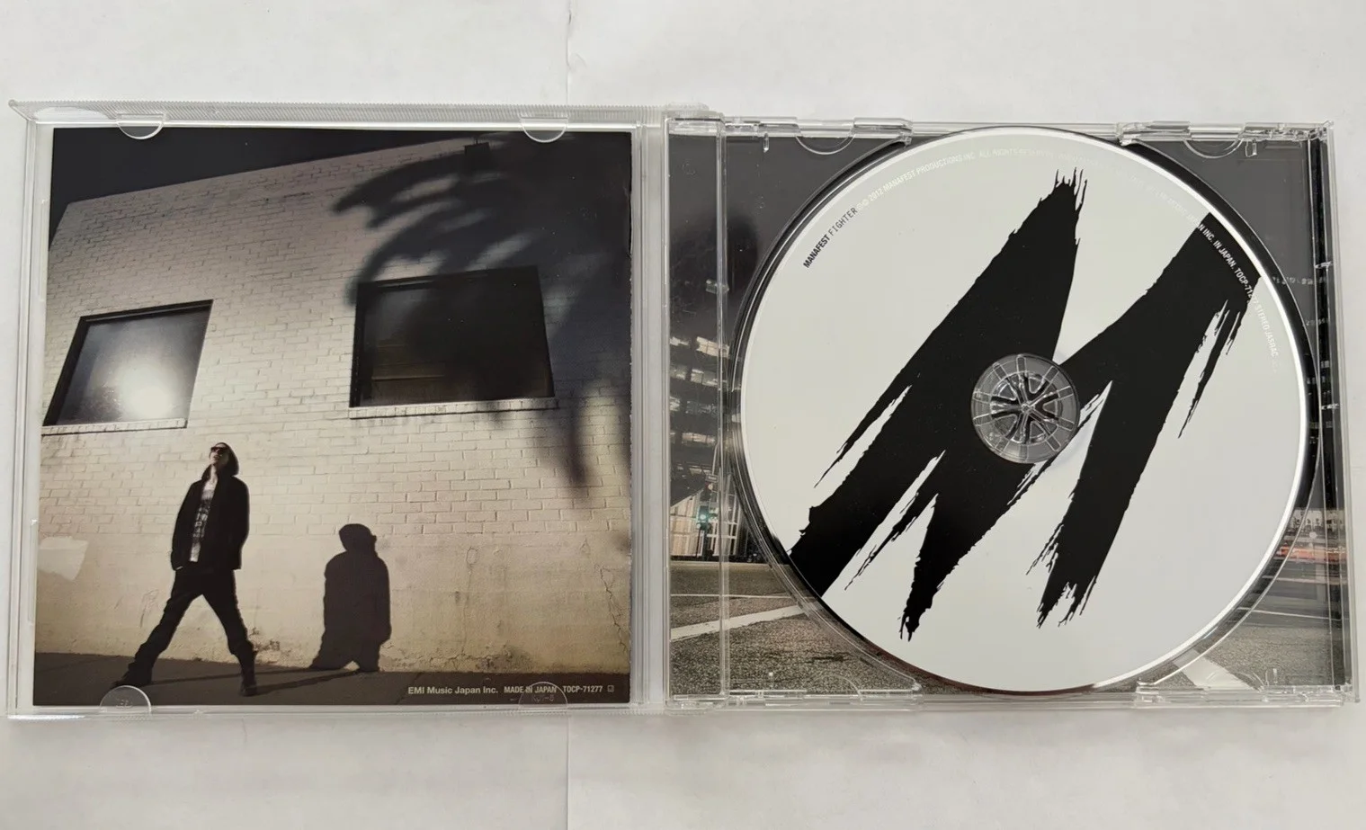 Manafest Fighter CD 2012 Japanese Release Signed Autographed Full Band BEC VG, image 4
