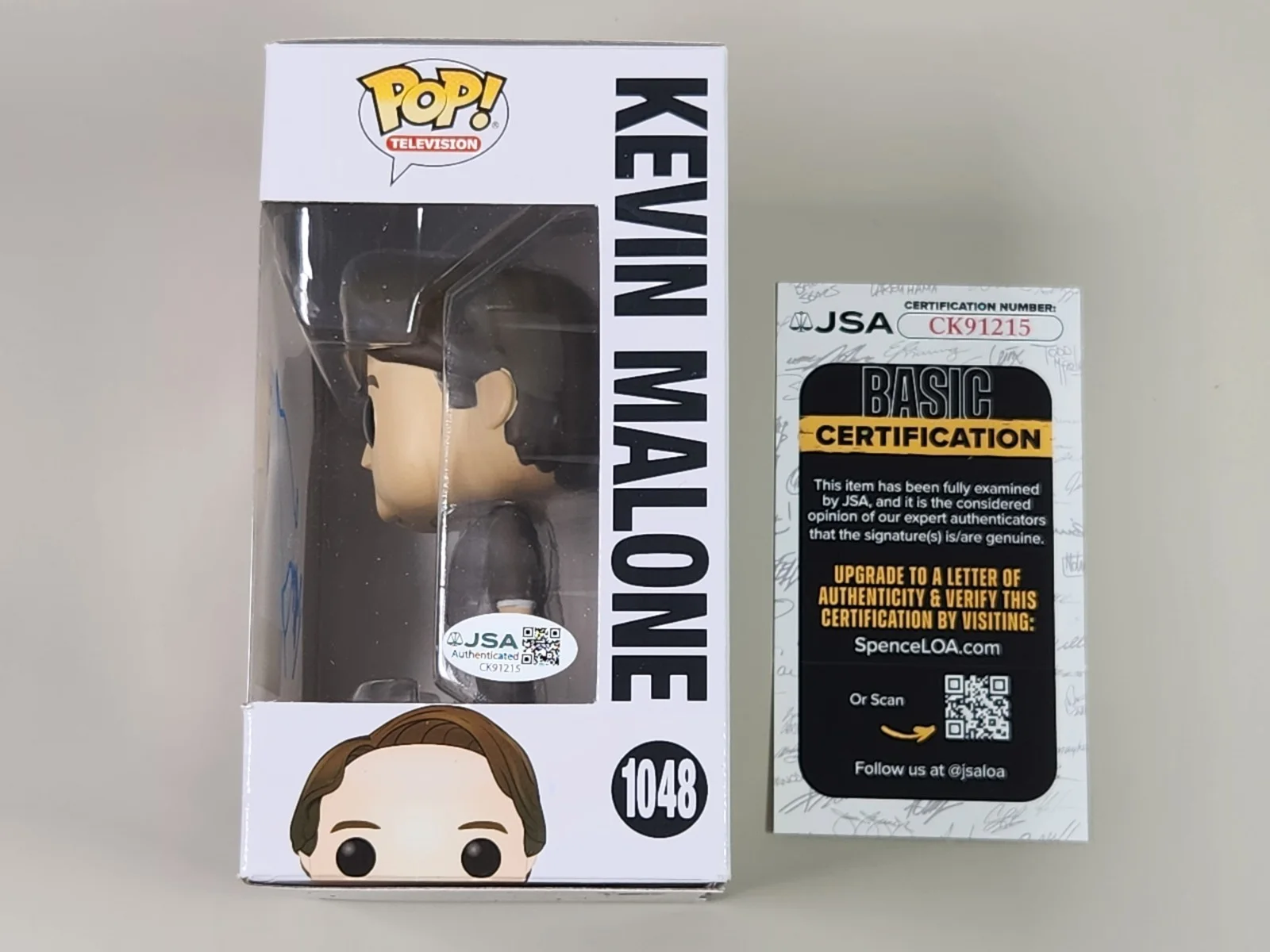 Brian Baumgartner — JSA Brian Baumgartner Signed Kevin Malone Funko POP! 1048 The Office Box Lunch, изображение 4