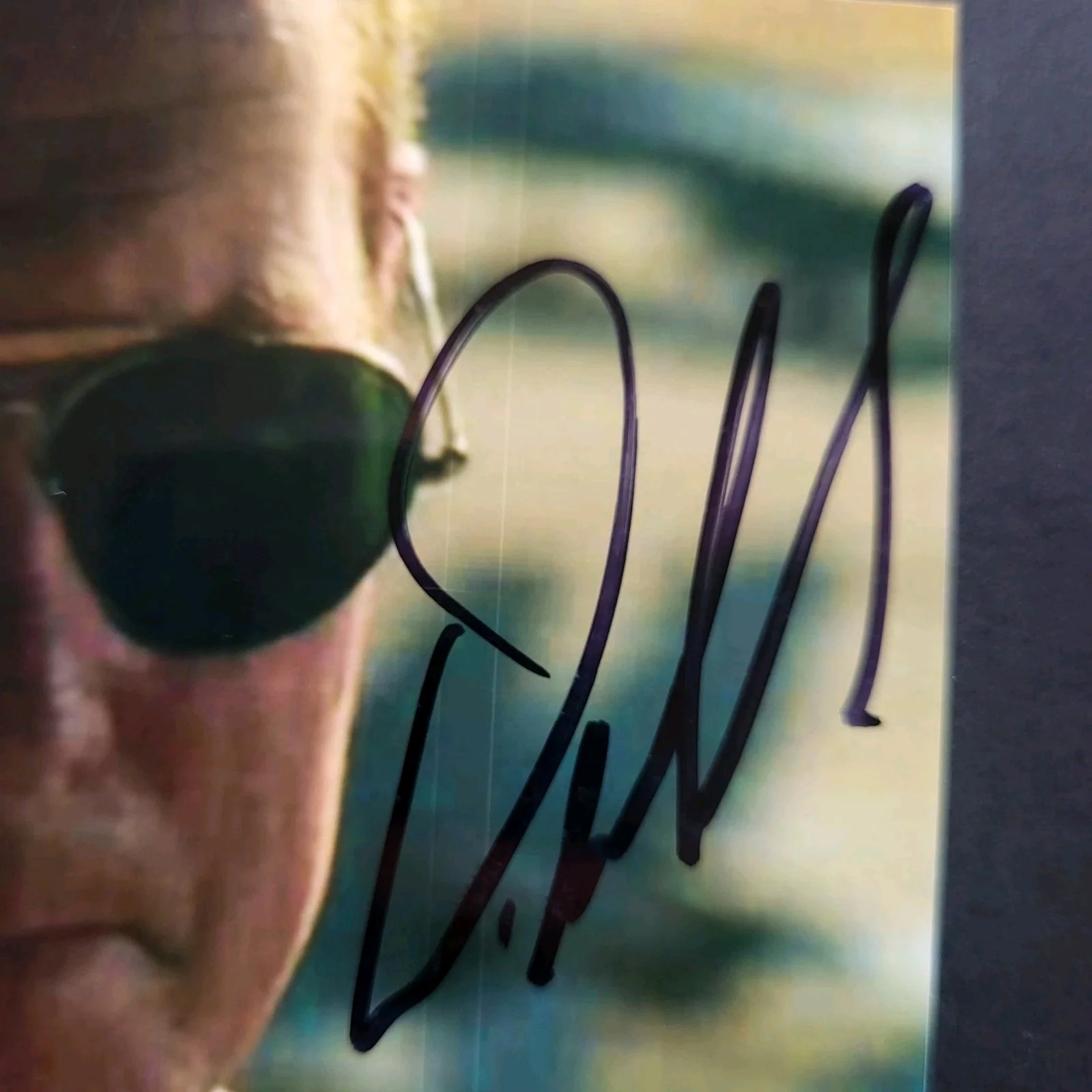 Duke Stroud — Duke Stroud Top Gun Hand Signed 4x6 Autograph, image 2