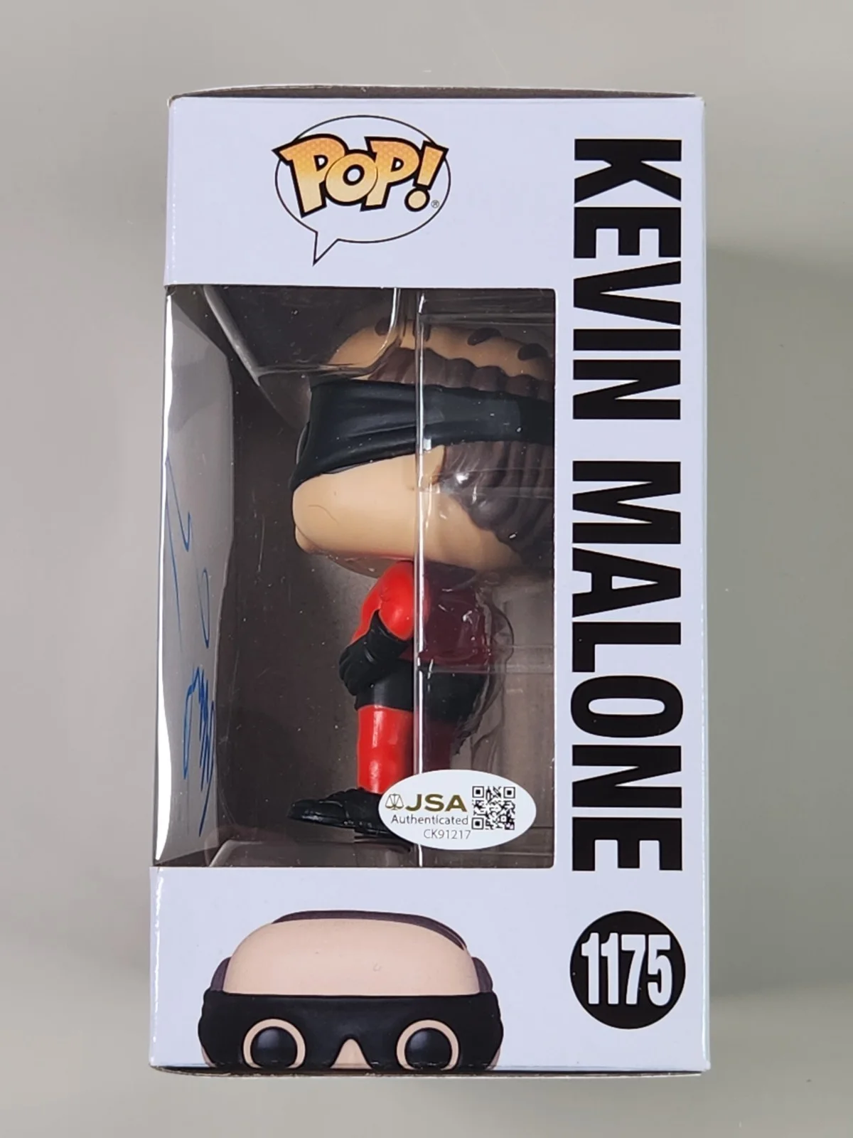 Brian Baumgartner — JSA Brian Baumgartner Signed Kevin Malone Funko POP! 1175 The Office Superhero, изображение 5