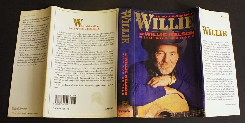 WILLIE NELSON SIGNED - Willie: An Autobiography 1st Edition / 1st Printing!, image 2