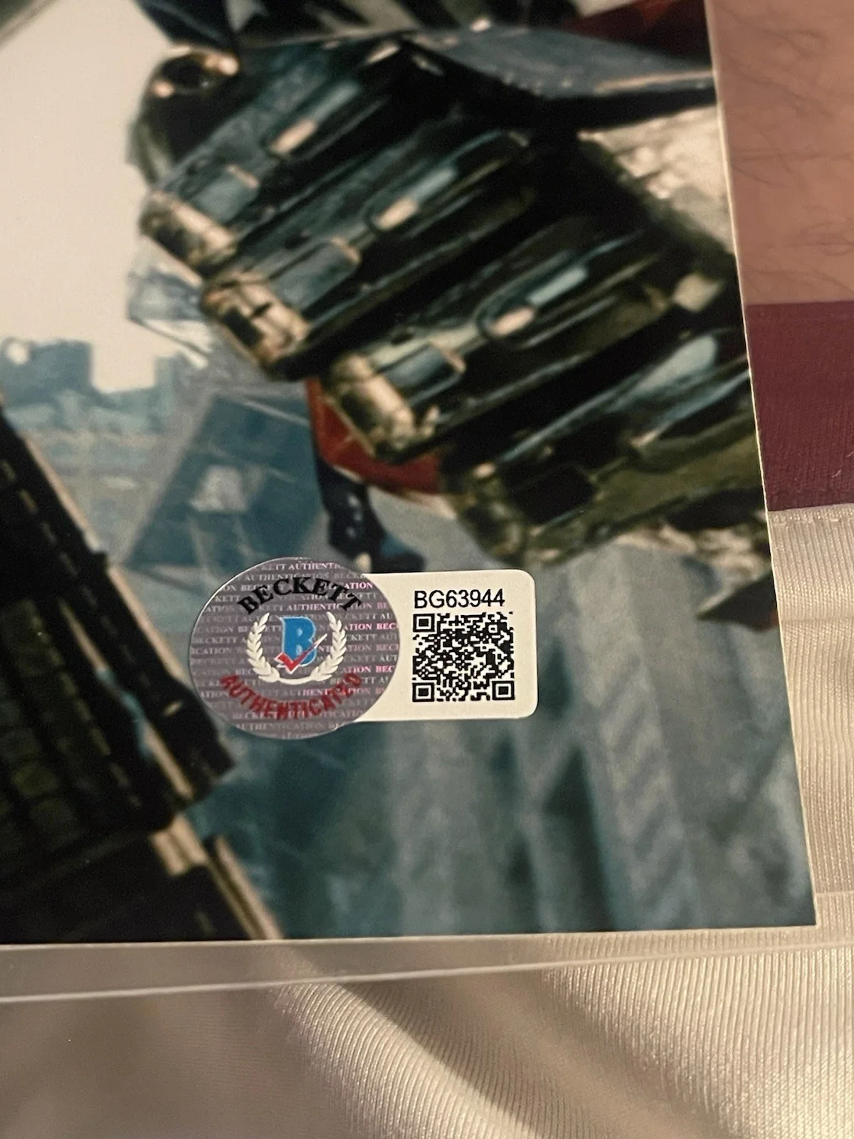 BAS COA PETER CULLEN SIGNED 8x10 TRANSFORMERS PHOTO, image 2