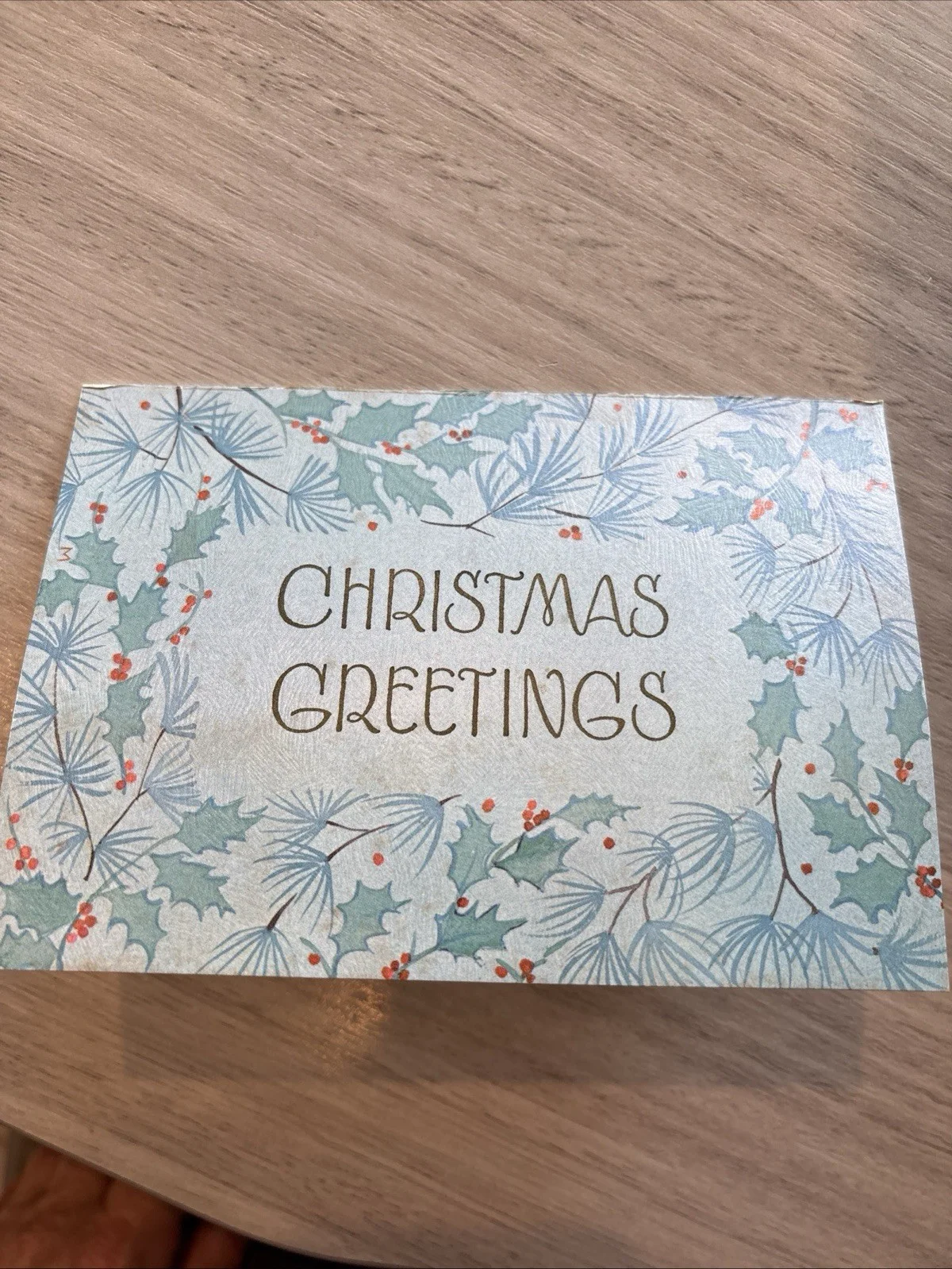 ELI WALLACH/ANNE JACKSON ACTOR/ACTRESS HAND SIGNED AUTO Christmas Card, image 3