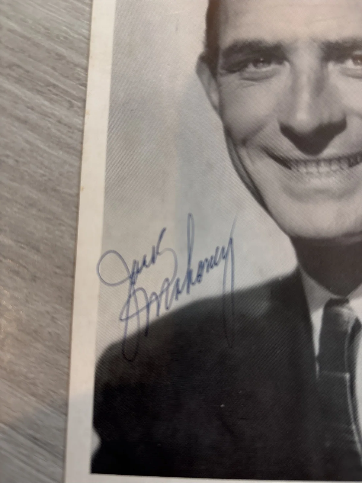 Jock Mahoney-Tarzan- Autographed Movie Star Photo-5 X 7 Signed, изображение 2