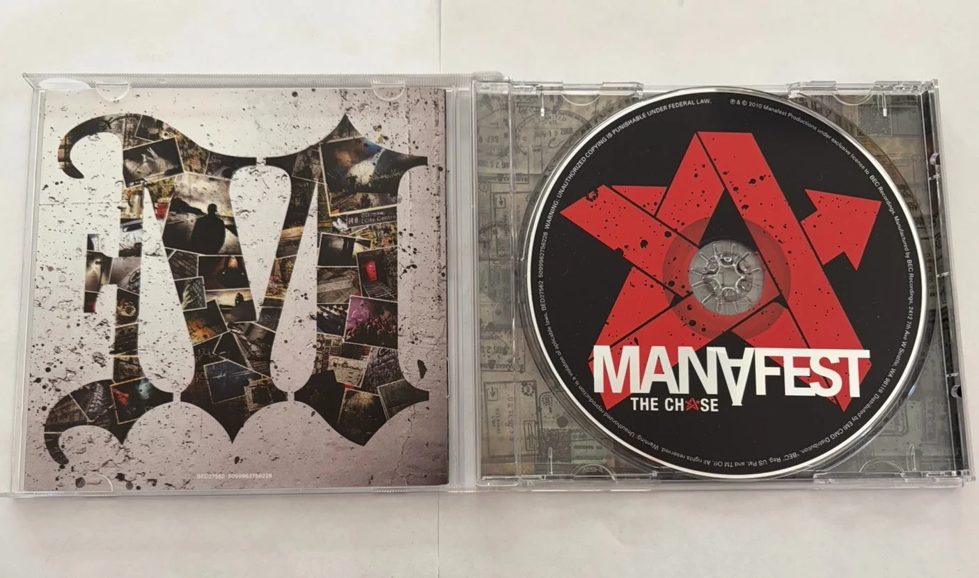 Manafest The Chase CD 2010 Signed Autographed BEC Records Christopher Greenwood, image 3