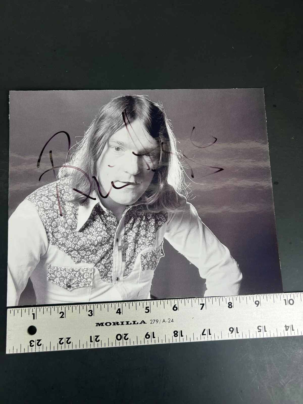 Brian Auger Autographed 8x10 Photo Print 70's Musician Signed, image 2