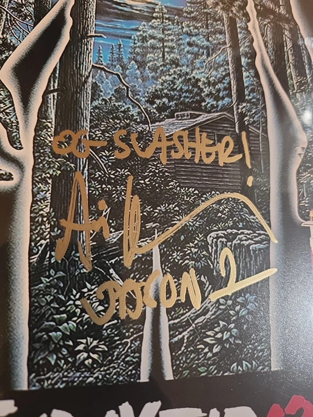 Ari Lehman — Ari Lehman Friday The 13th Signed 8x10 Inscribed Jason COA, изображение 2
