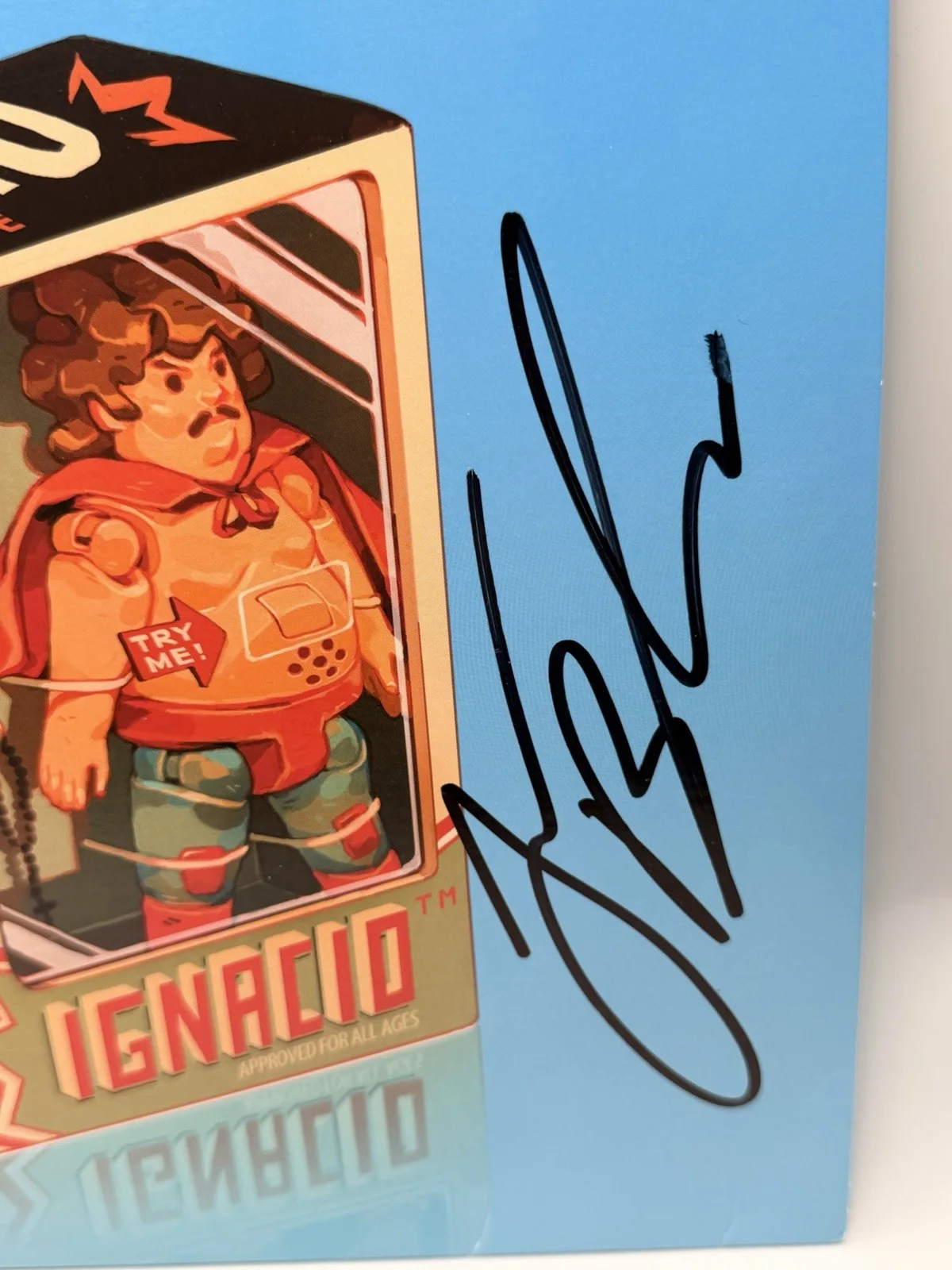 Jack Black — Jack Black Signed Autographed Nacho Libre Movie Vinyl Album Soundtrack JSA COA, изображение 2
