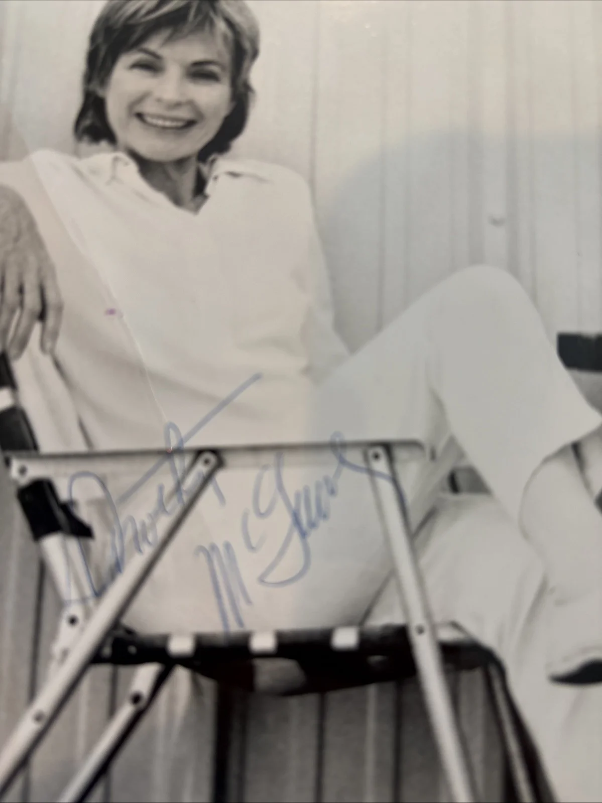 DOROTHY MCGUIRE SIGNED 5” X 7” PHOTO AUTOGRAPHED, image 2