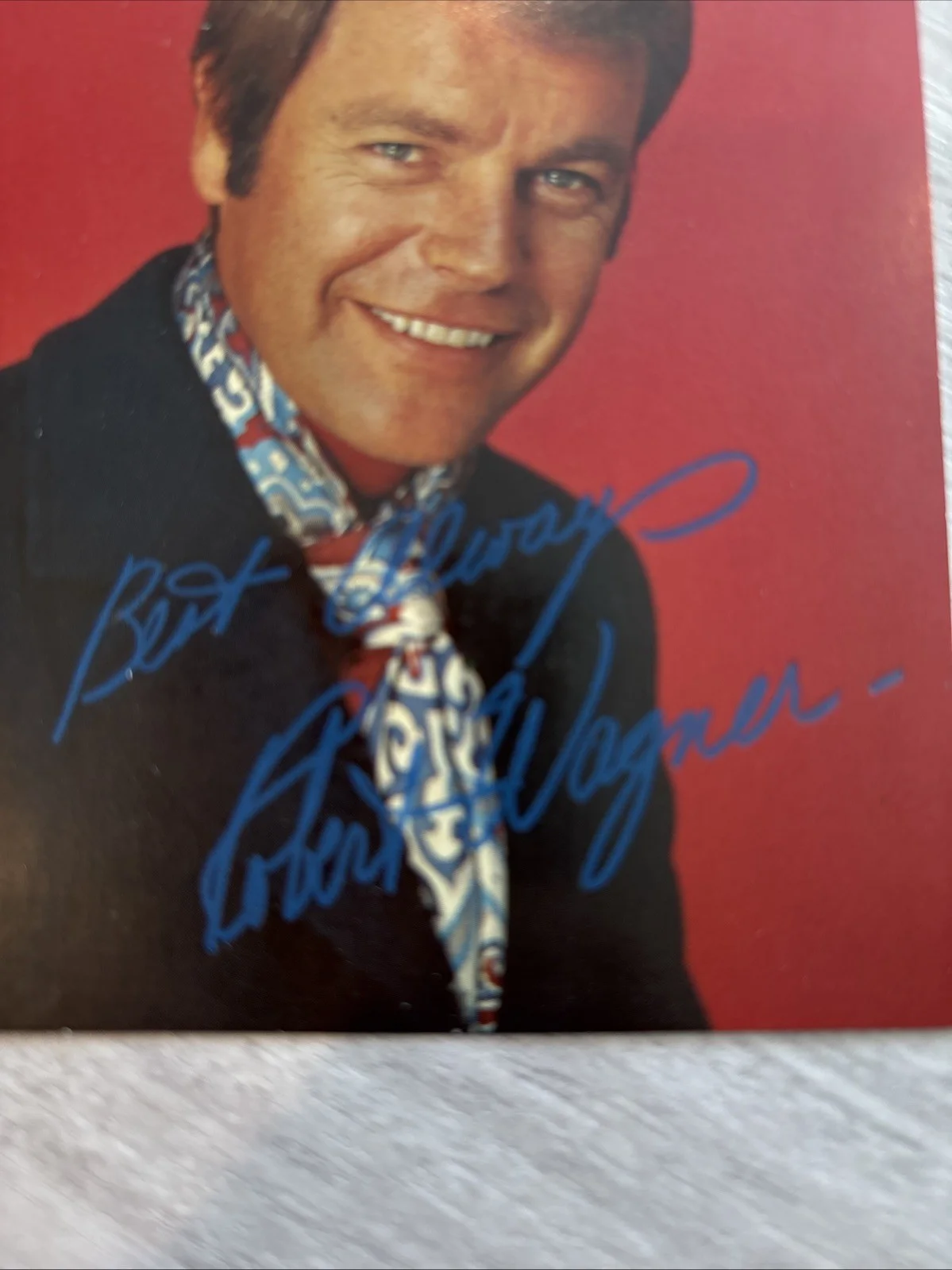 ROBERT WAGNER — ROBERT WAGNER signed autographed 5” X 7” Photo HART TO HART, IT TAKES A THIEF, изображение 2
