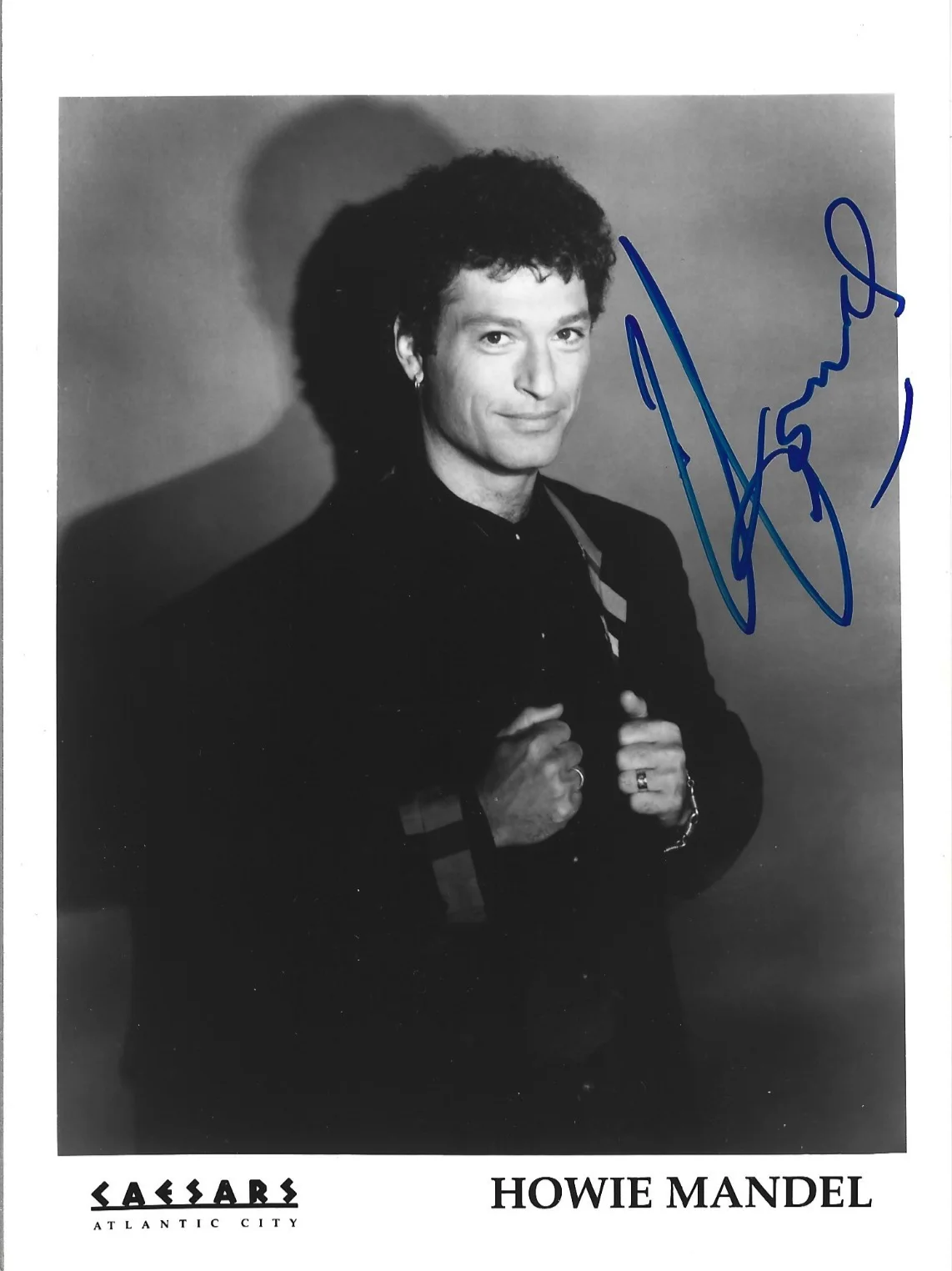 Howie Mandel — Howie Mandel REAL hand SIGNED 5x7" Show Promo Photo COA Autographed