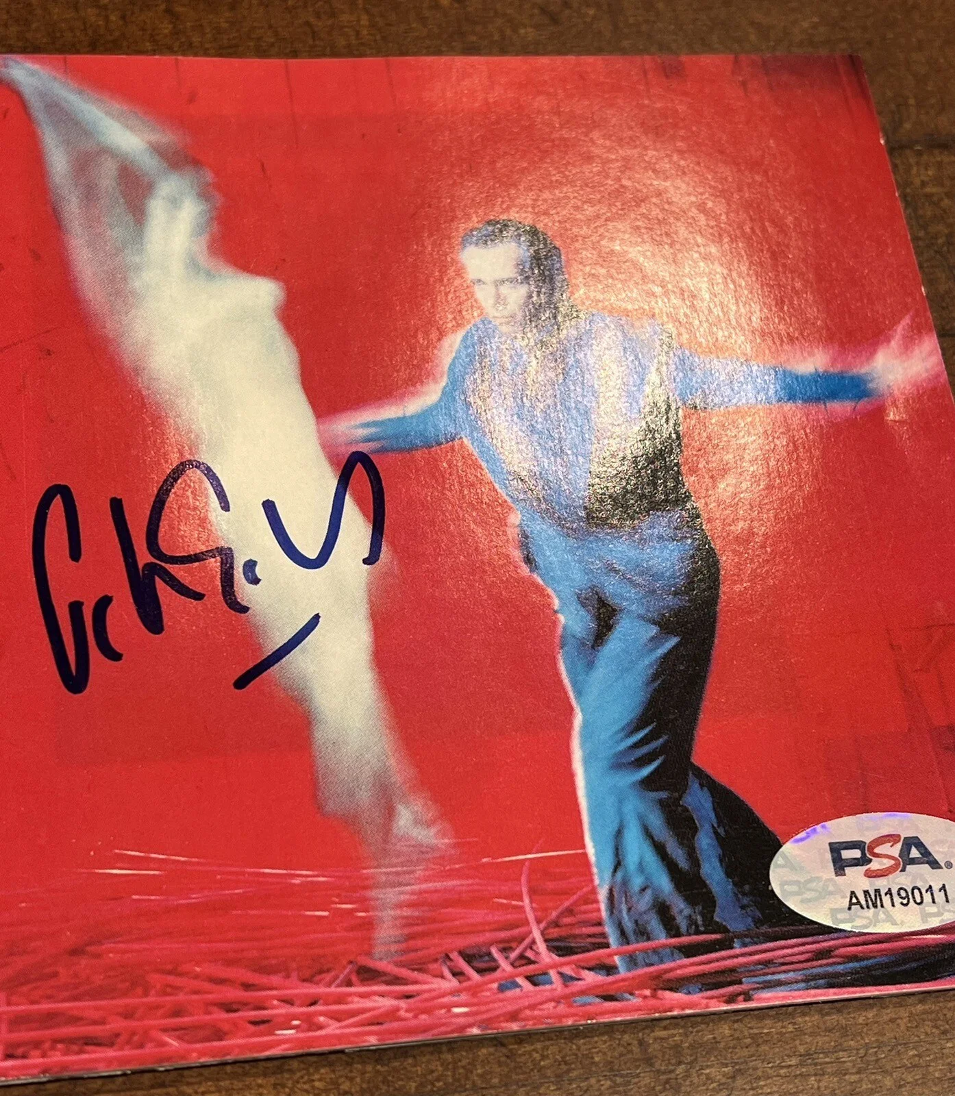 Peter Gabriel Signed Us CD Booklet PSA COA Authentic Autograph Genesis, image 2
