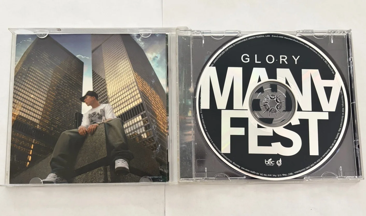 Manafest Glory CD 2006 Signed Autographed BEC Records Christopher Greenwood, image 3