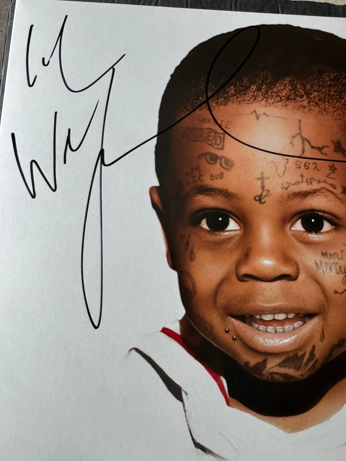 LIL WAYNE SIGNED THA CARTER VI 6 VINYL RECORD AUTOGRAPH PSA/DNA COA PROOF RAP, image 2