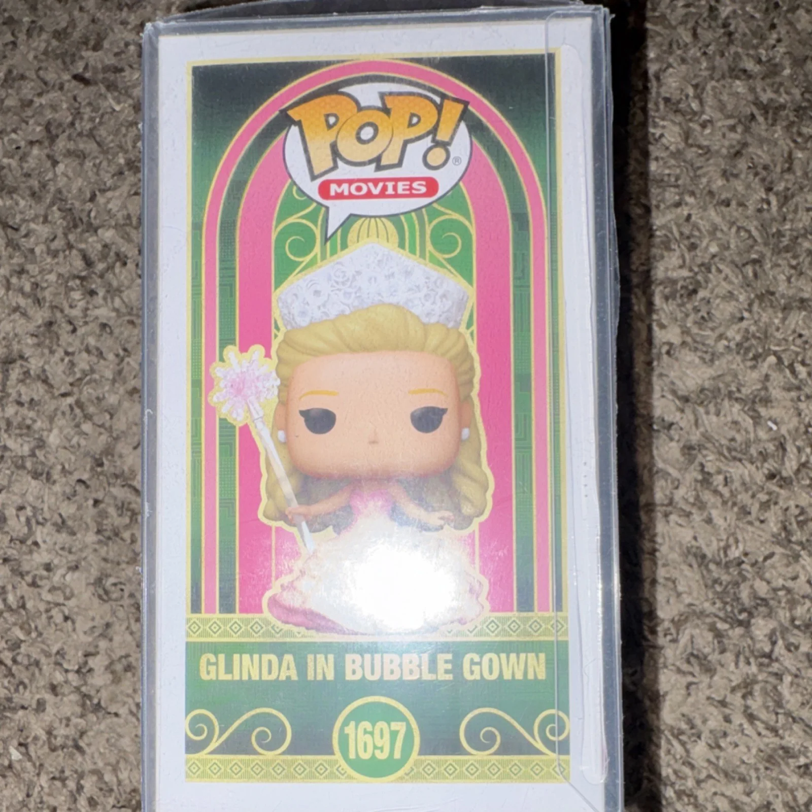 Funko Pop Wicked Glinda in Bubble Gown Signed Figure AWA World Autograph, изображение 5