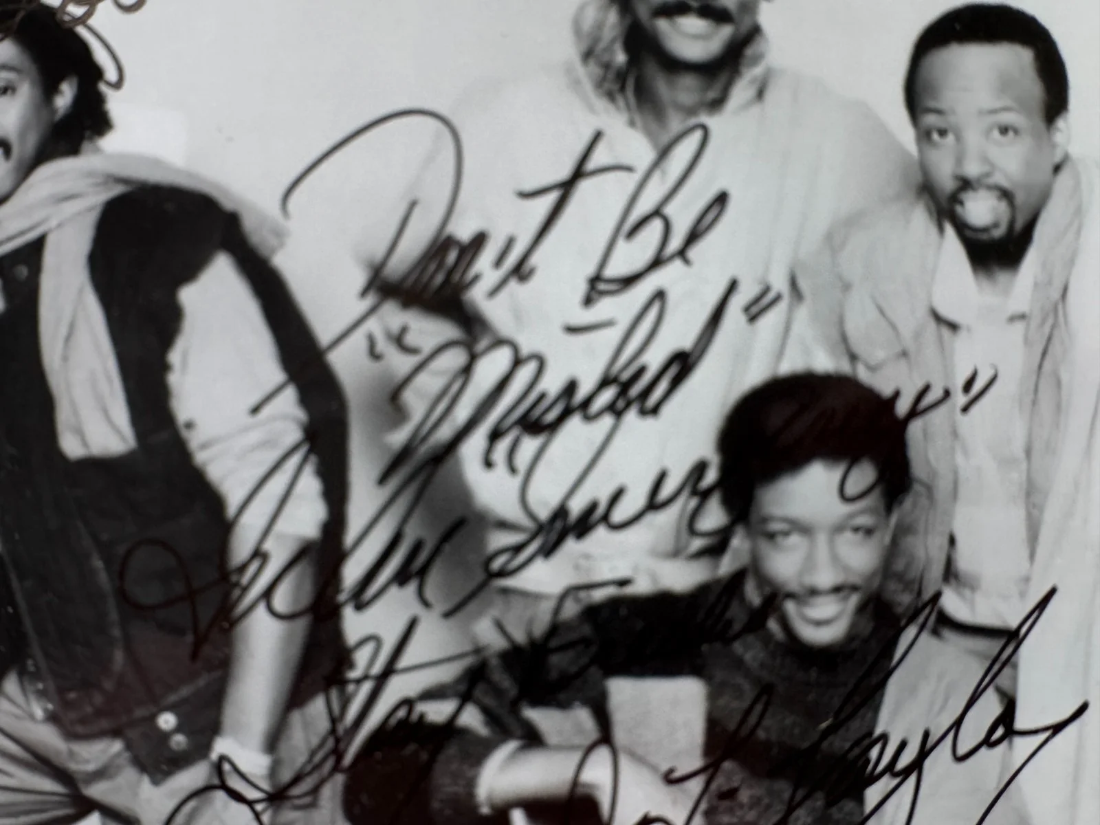 KOOL & THE GANG Signed 1980's Polygram Records Promo 8x10 PHOTO, изображение 4
