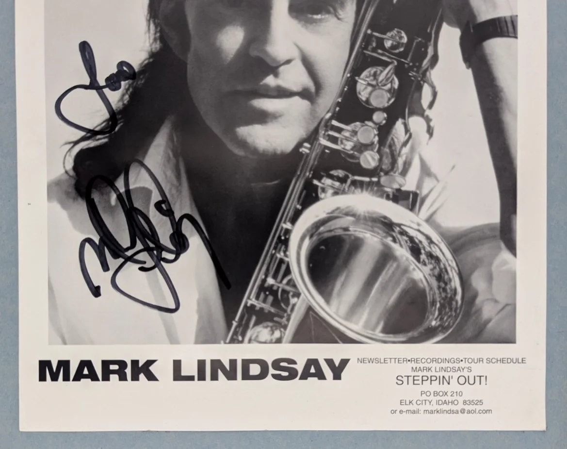 Mark Lindsay Paul Revere & the Raiders 8" x 10" Photo Autographed Personalized, изображение 2