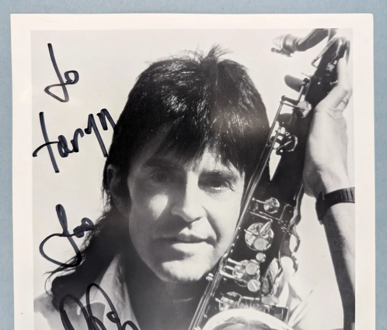 Mark Lindsay Paul Revere & the Raiders 8" x 10" Photo Autographed Personalized, изображение 3